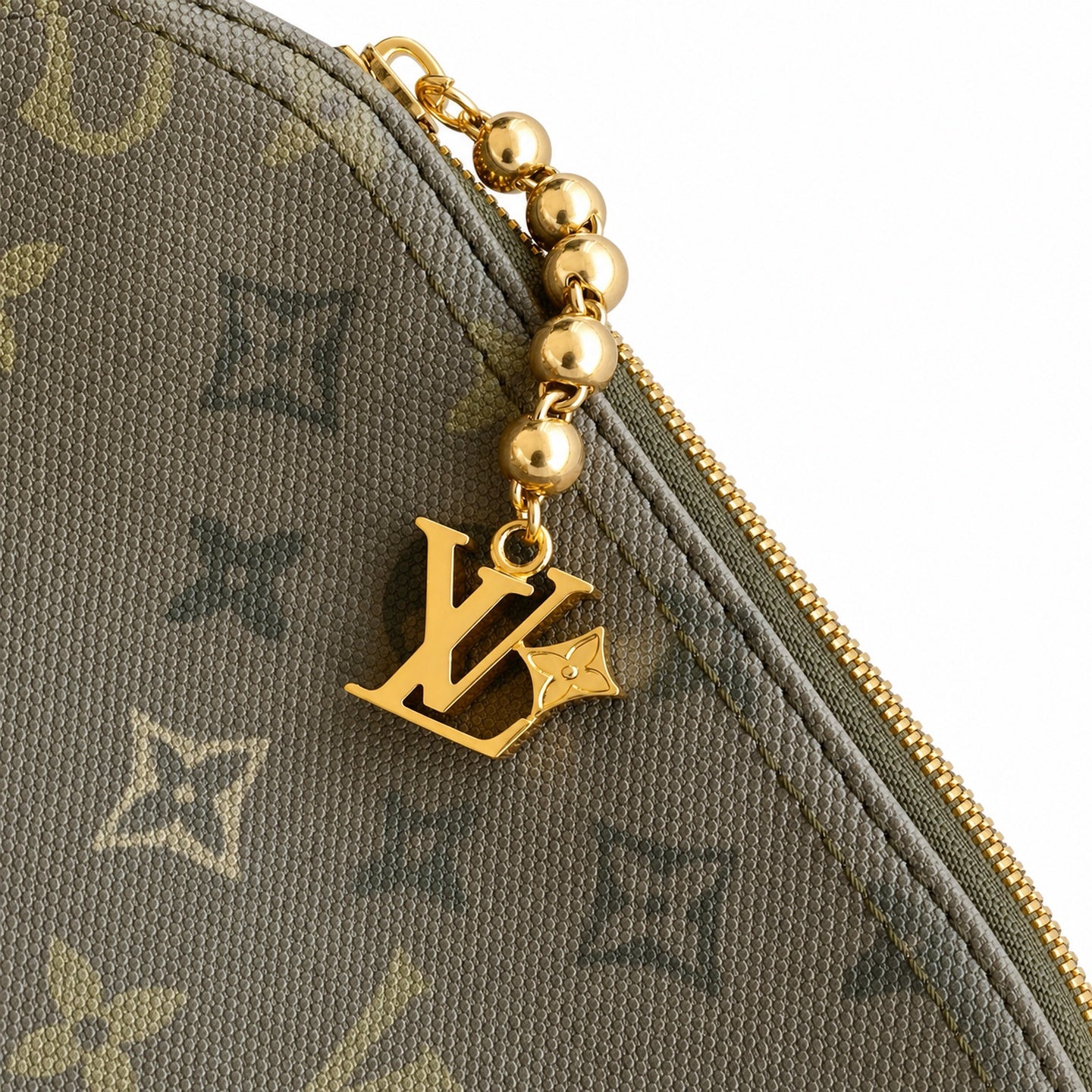 Louis Vuitton Canvas Green Handbag