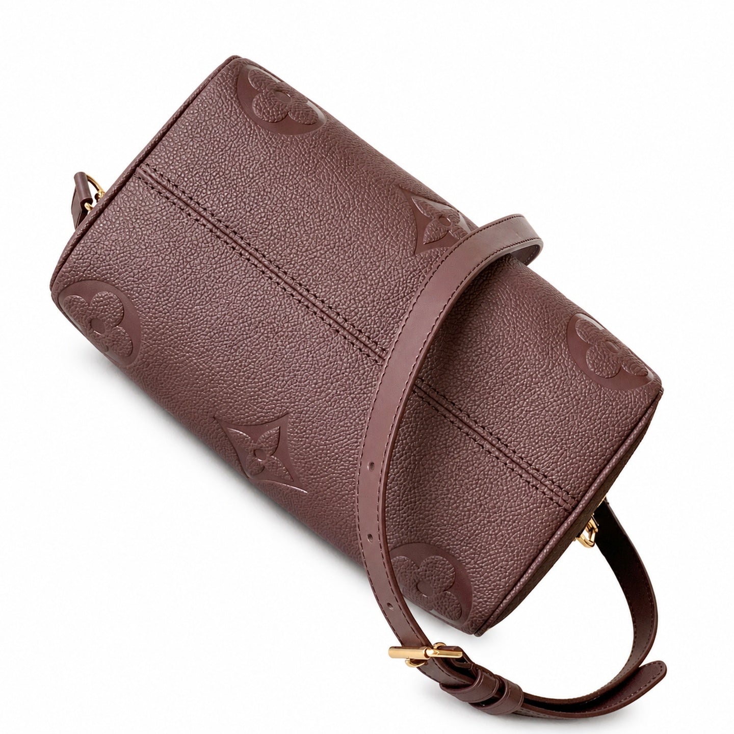 Louis Vuitton Speedy Bandouliere Leather Black Handbag