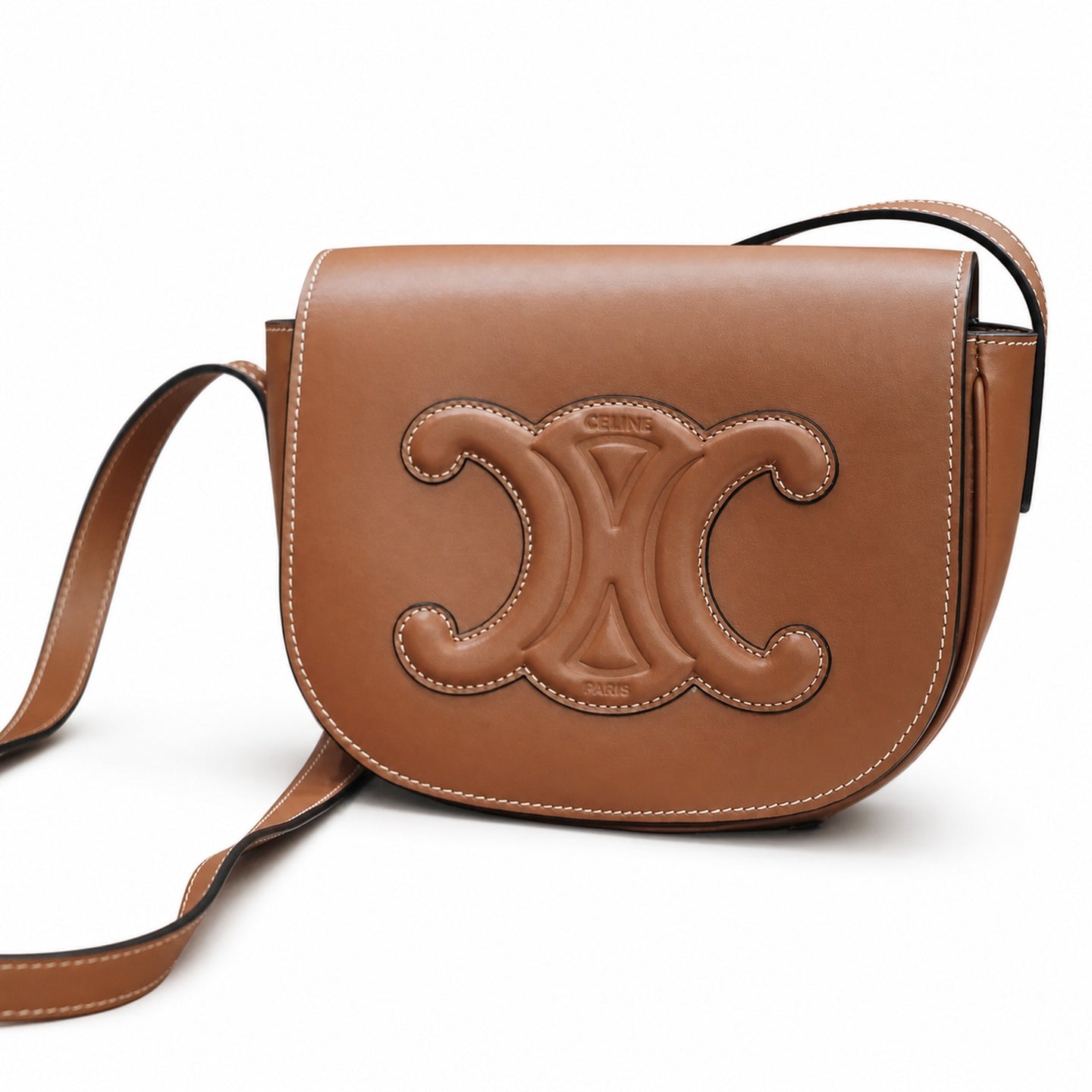 Celine Triomphe Brown Bag