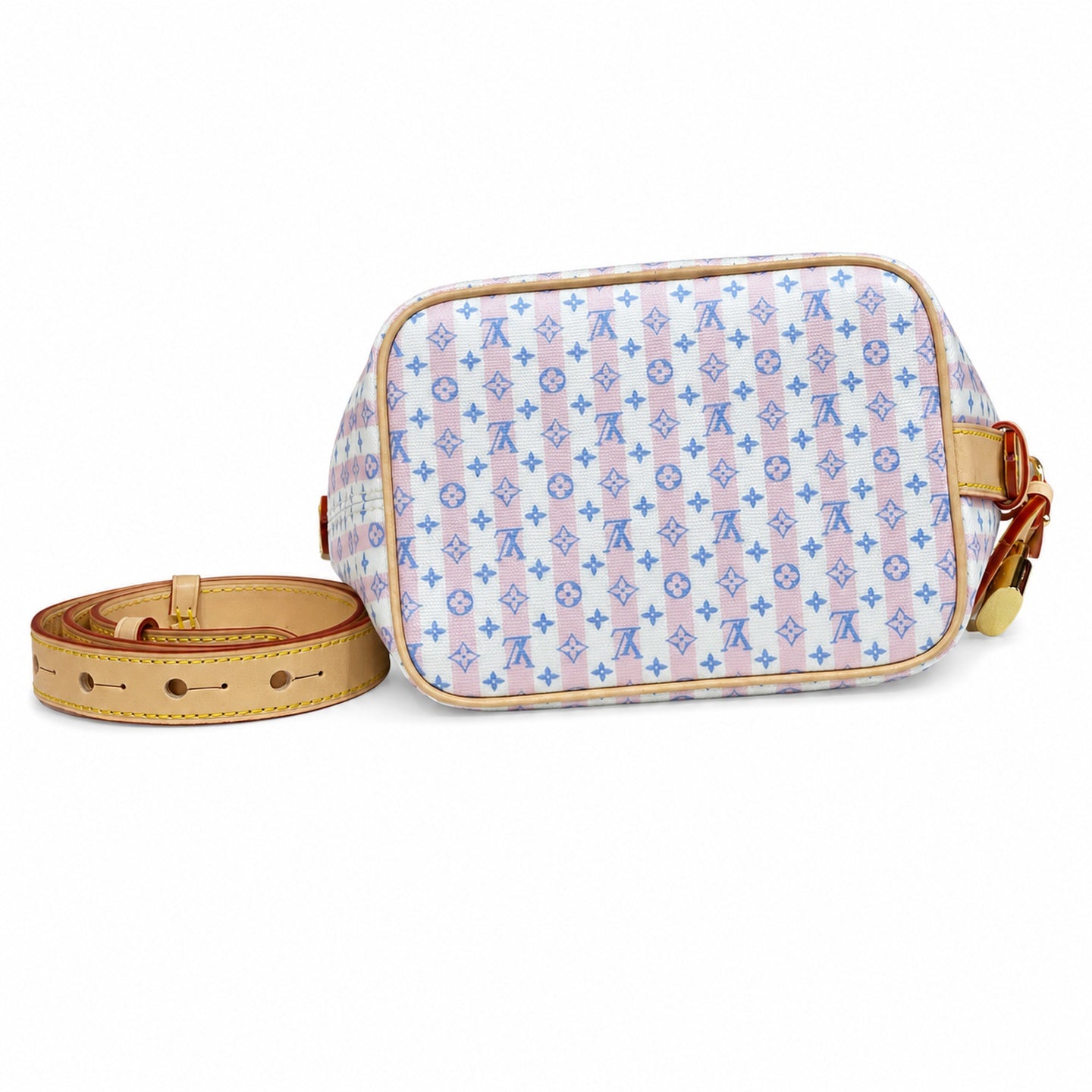Louis Vuitton All In Mini Canvas Leather Pink Handbag