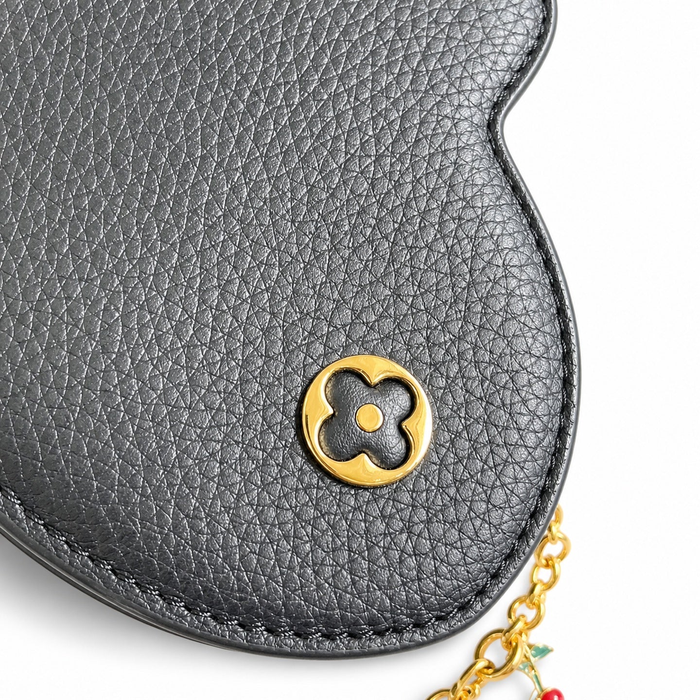 Louis Vuitton Capucines Takashi Murakami Medium Leather Black Handbag