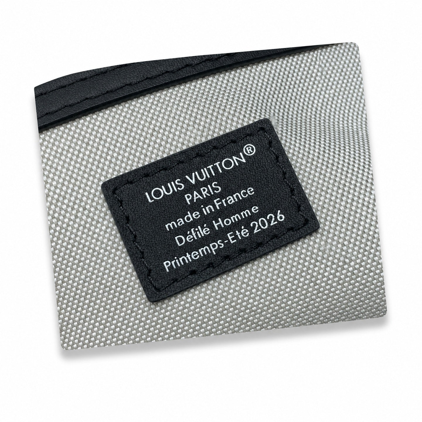 Louis Vuitton Jacquard Leather Black Handbag