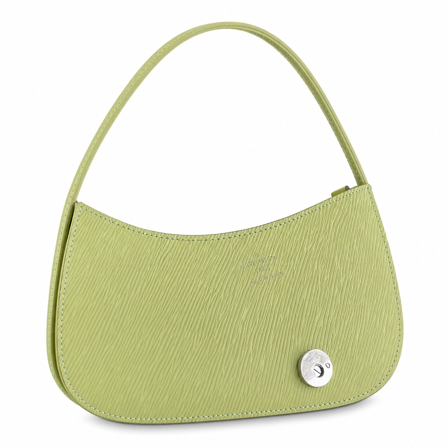 Louis Vuitton Large Leather Green Handbag