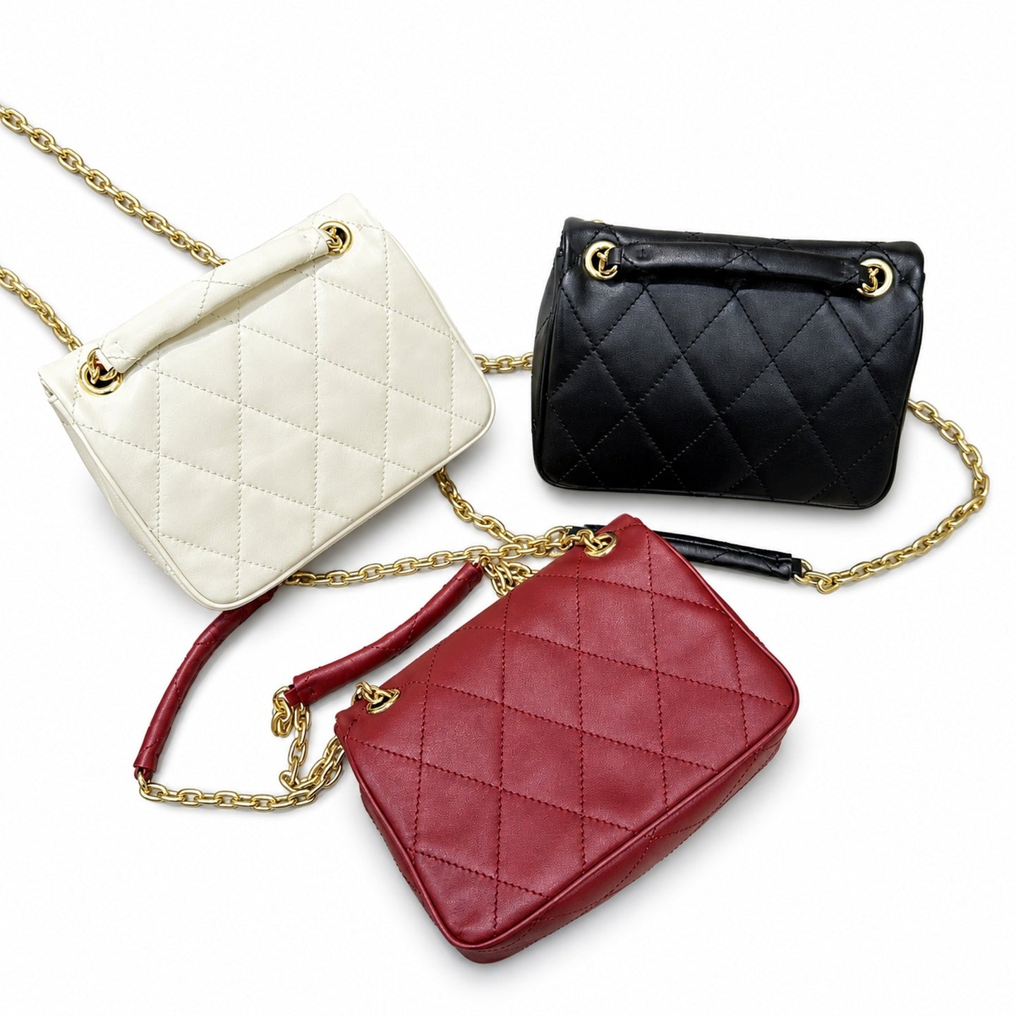 Burberry Strand Leather Chain Bag