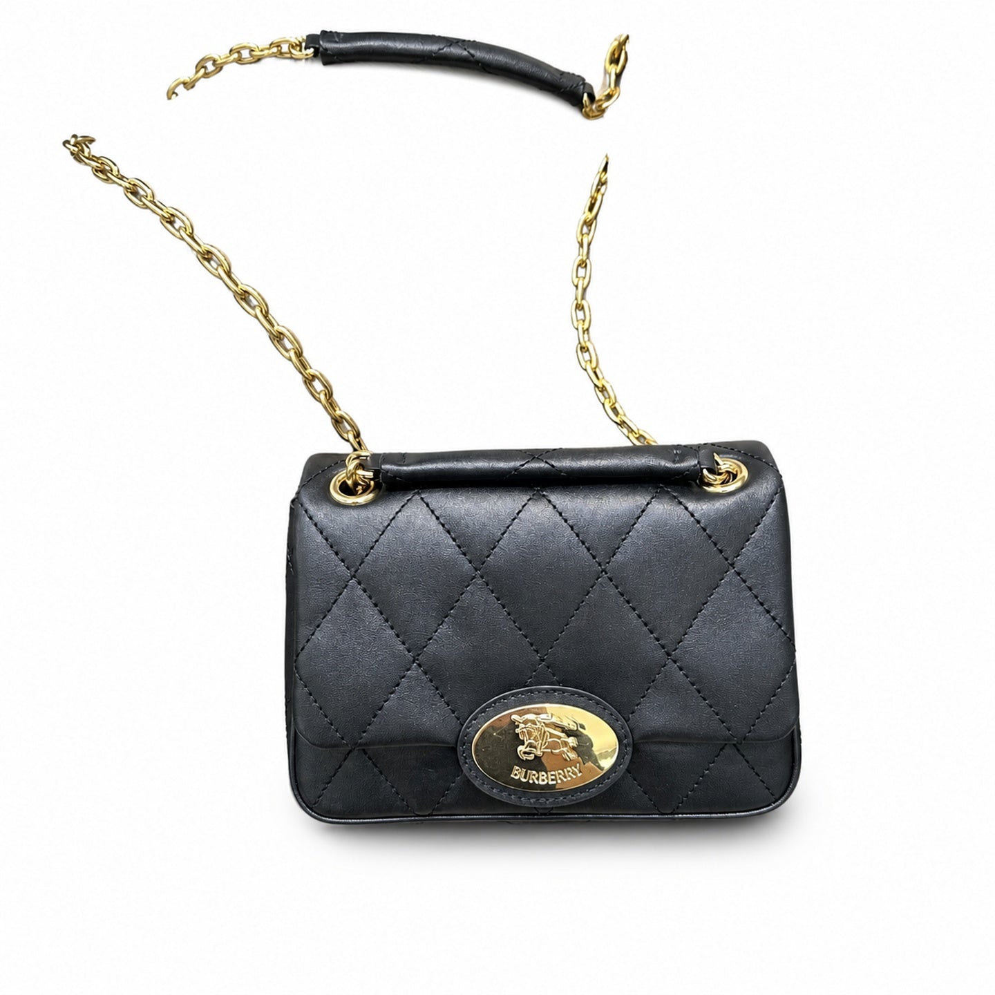 Burberry Strand Leather Chain Bag