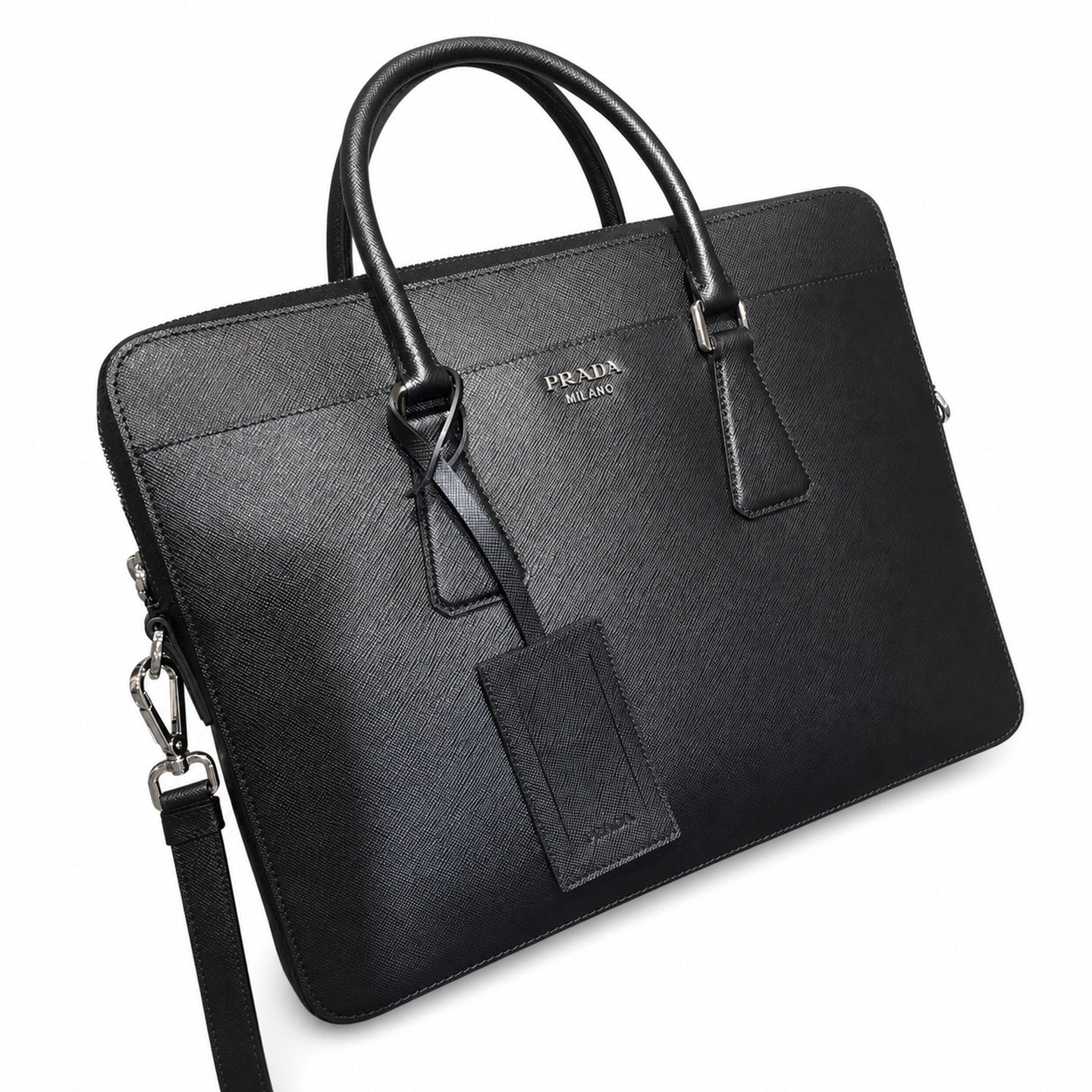 Prada Saffiano Leather Briefcase