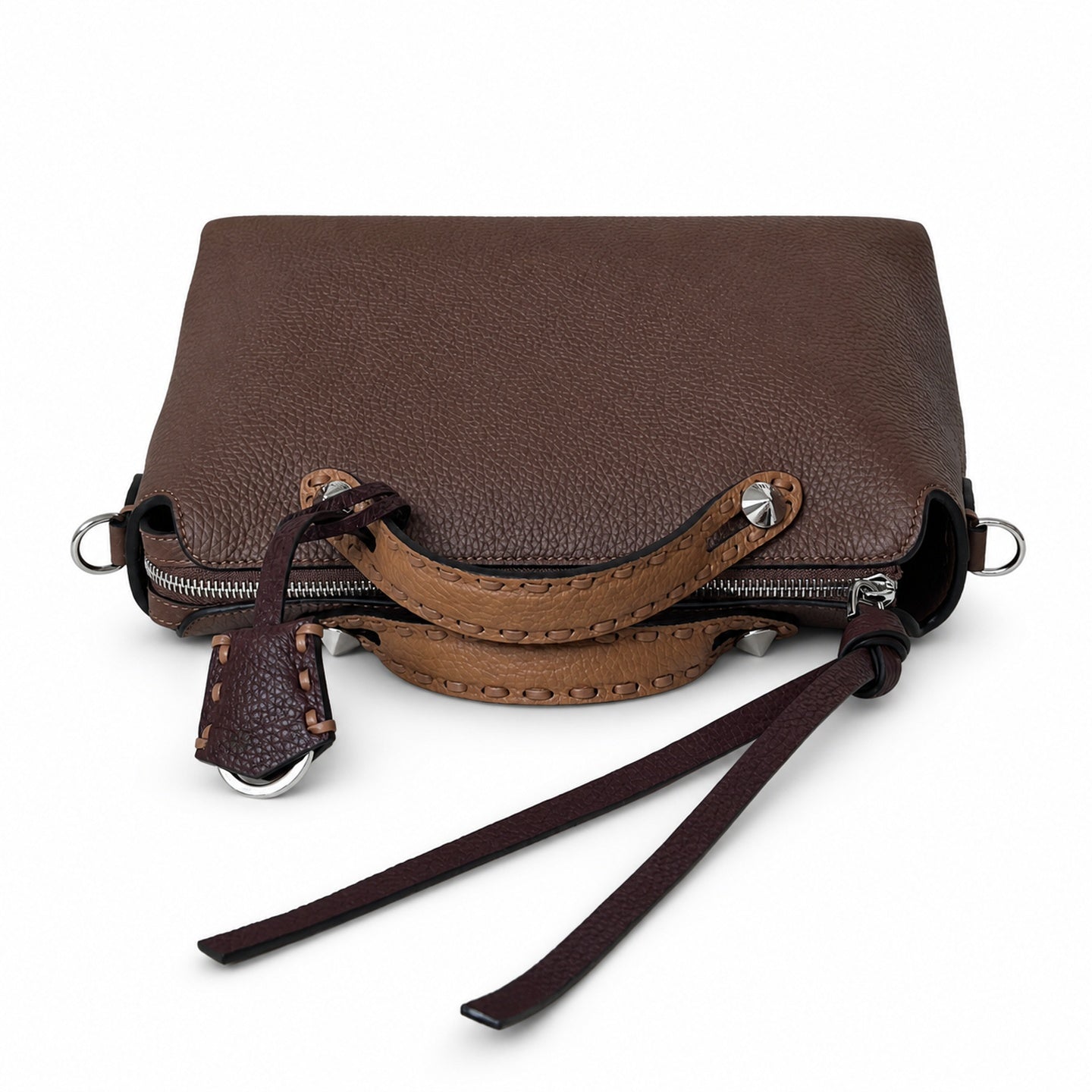 Fendi By The Way Selleria Leather Handbag