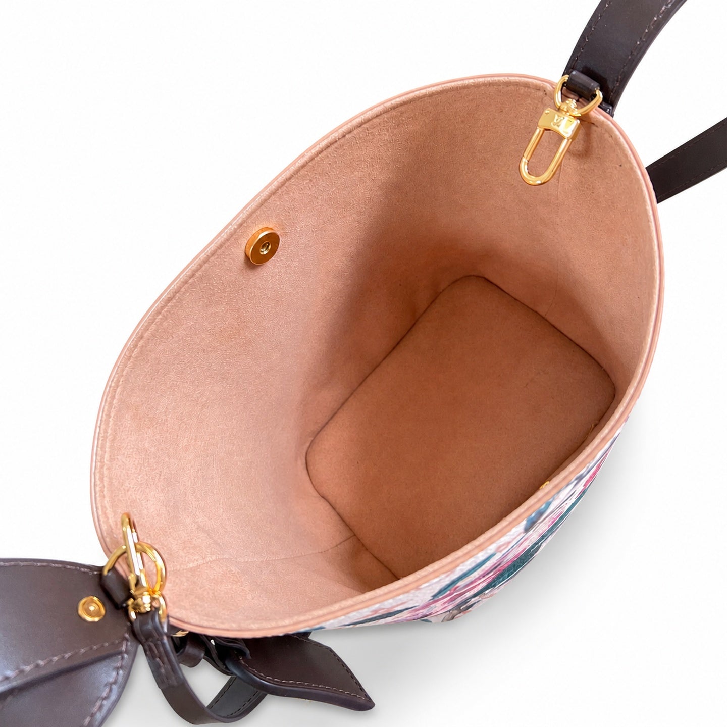Louis Vuitton All In Canvas Leather Handbag