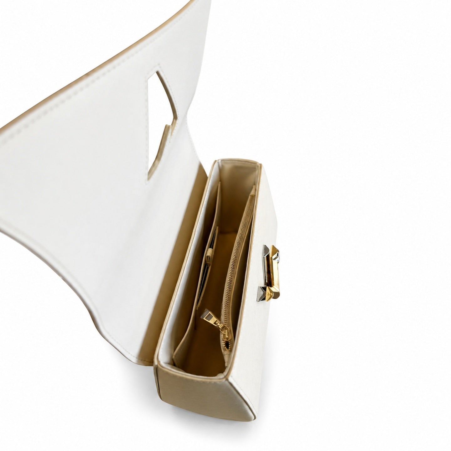 Louis Vuitton Twist Medium Leather White Handbag