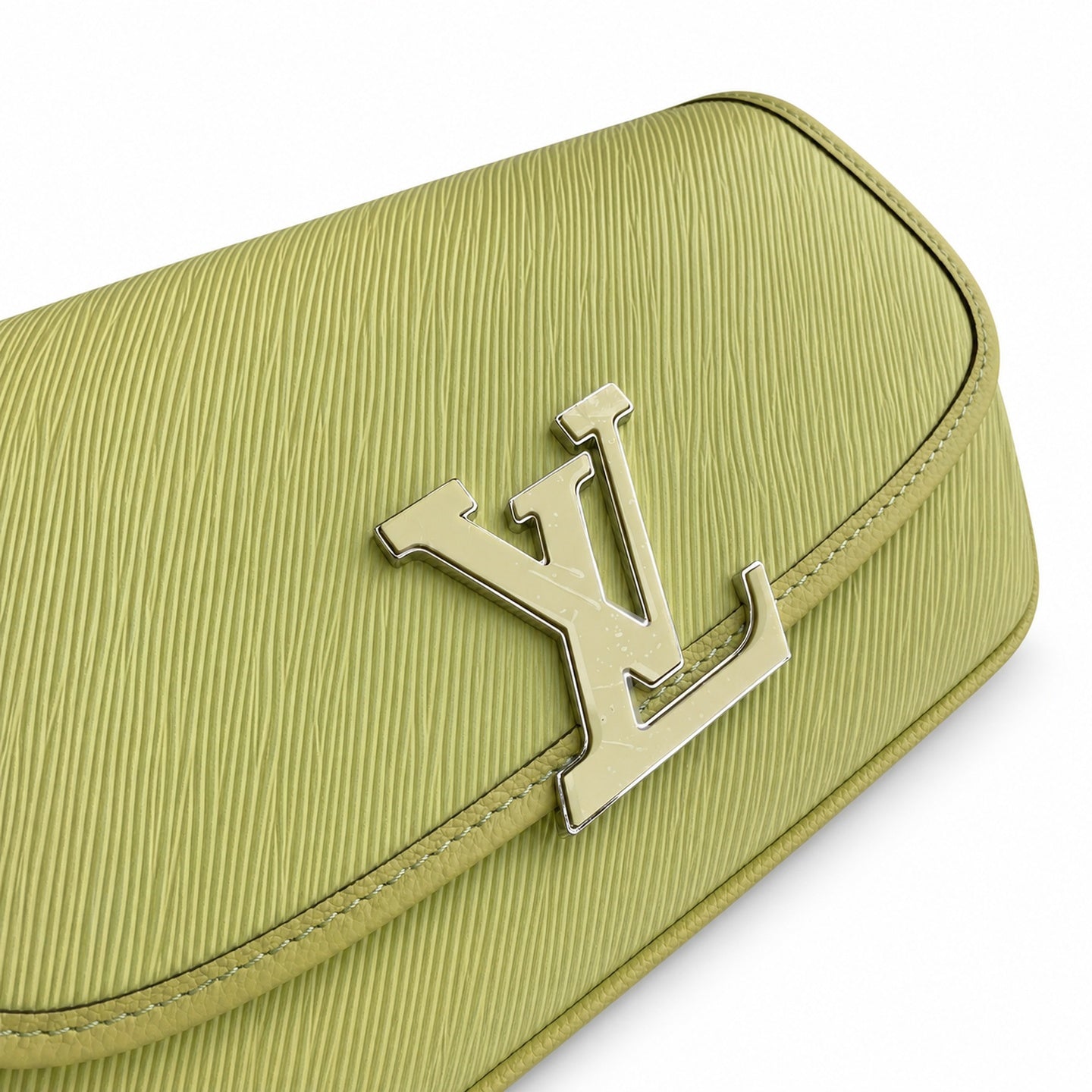 Louis Vuitton Large Leather Green Handbag