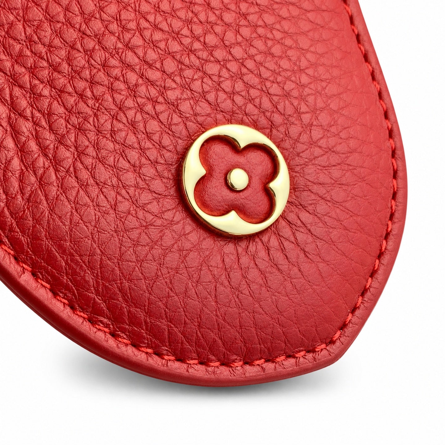 Louis Vuitton Capucines Medium Leather Red Handbag