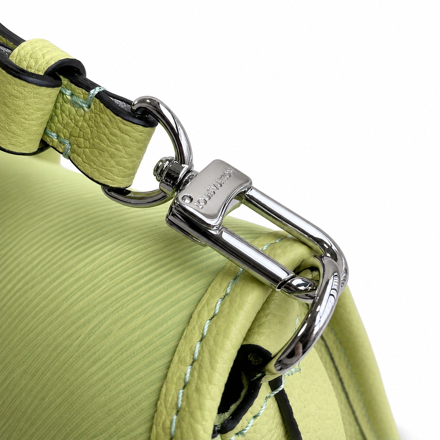 Louis Vuitton Large Leather Green Handbag