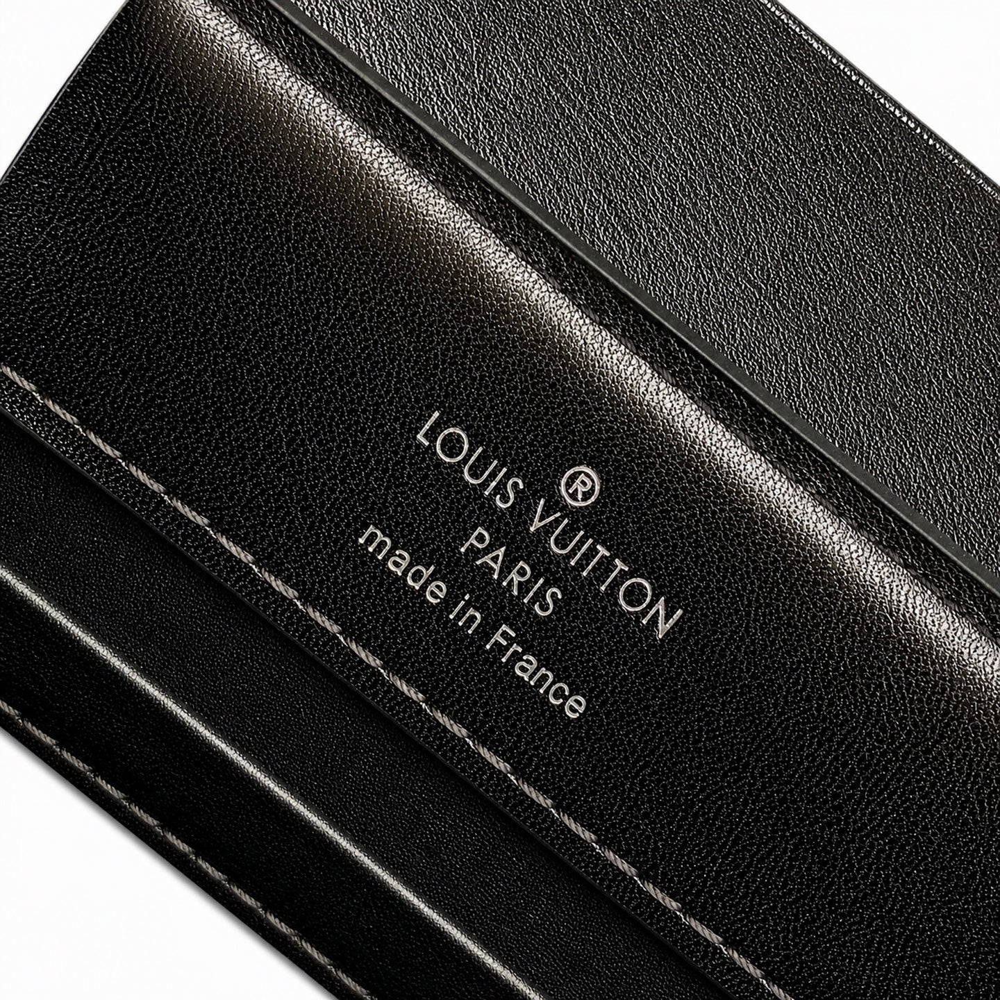 Louis Vuitton Leather Black Handbag