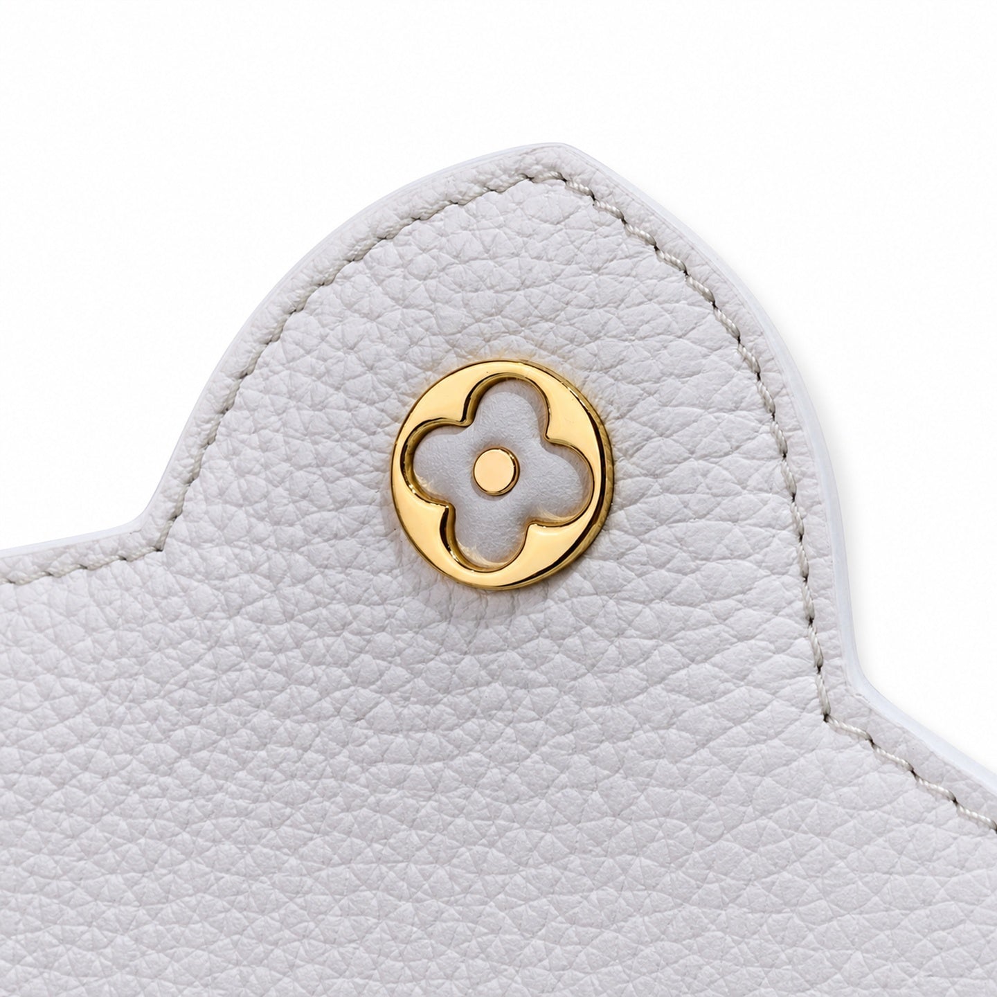 Louis Vuitton Capucines Mini Denim Leather Handbag