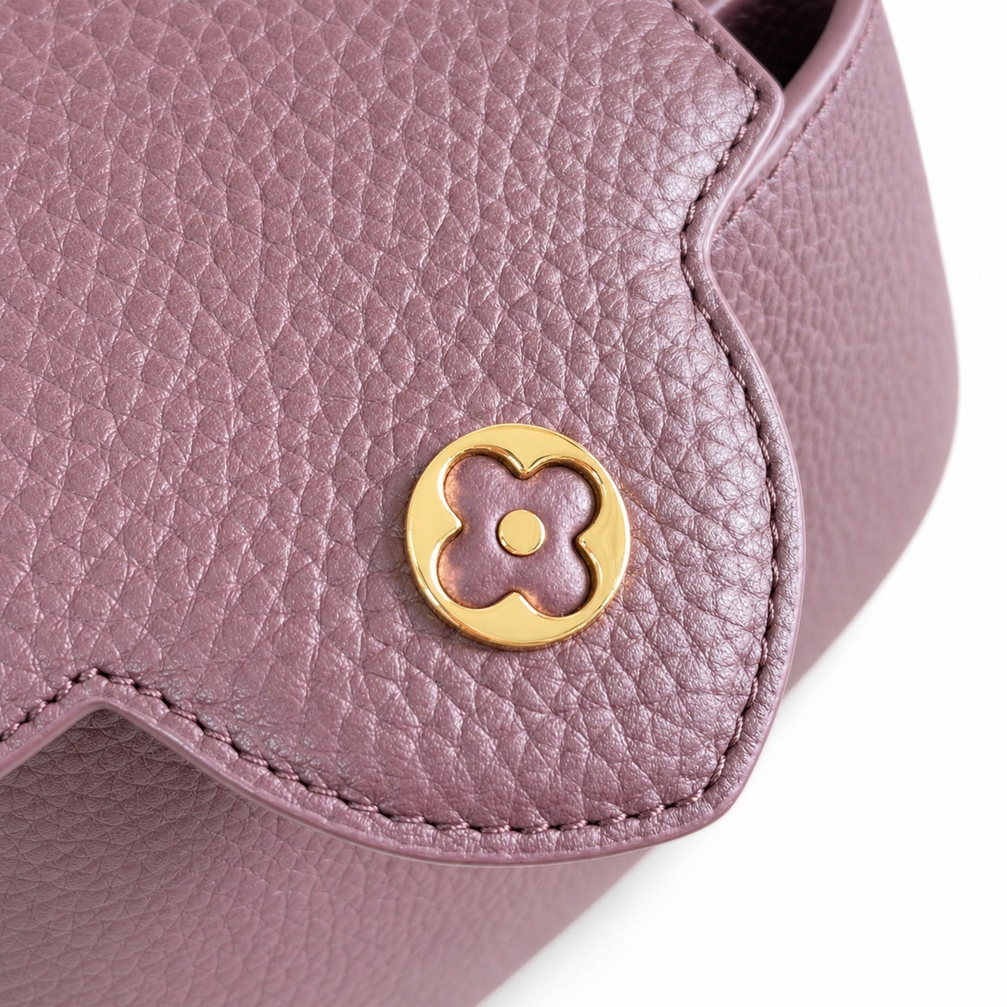 Louis Vuitton Capucines Mini Leather Burgundy Handbag
