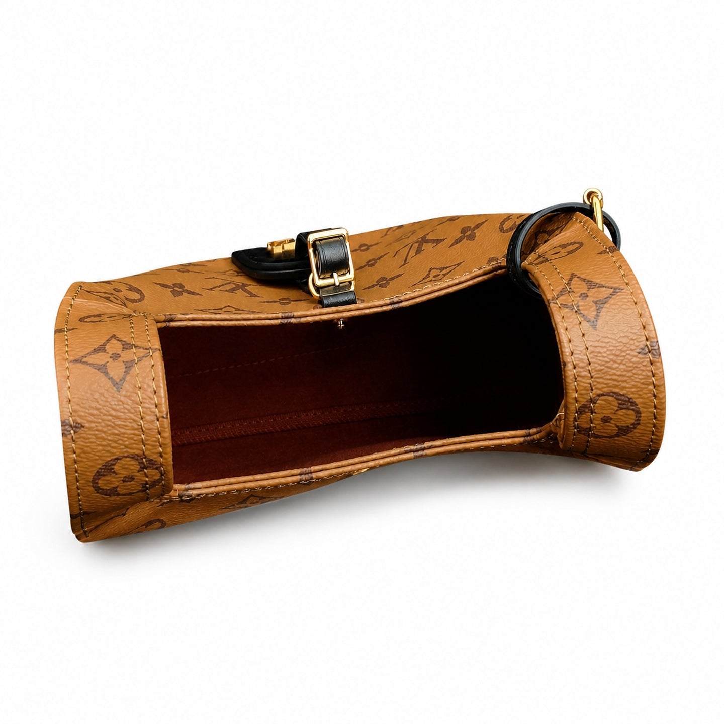 Louis Vuitton Atlantis Canvas Leather Handbag