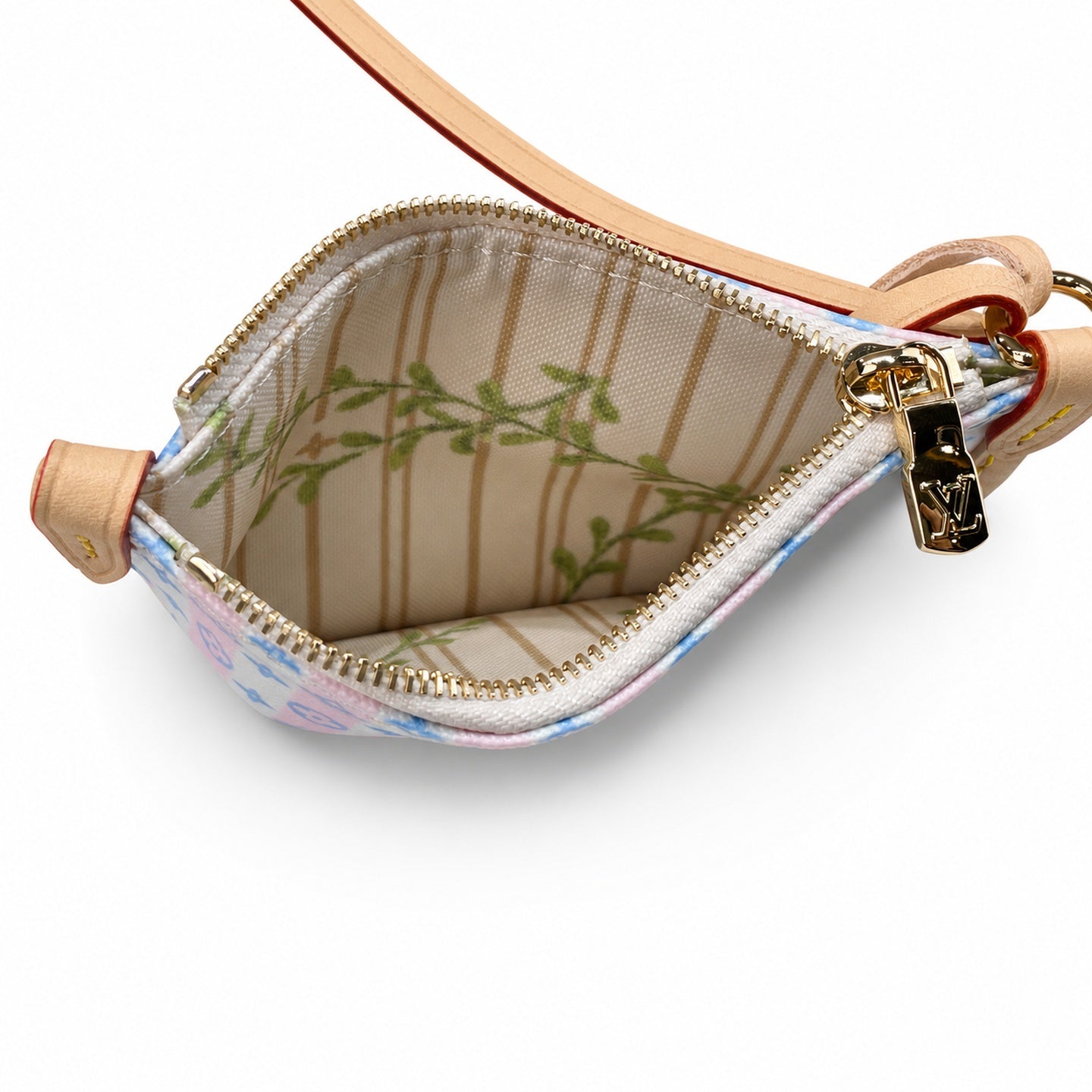 Louis Vuitton All In Mini Canvas Leather Pink Handbag