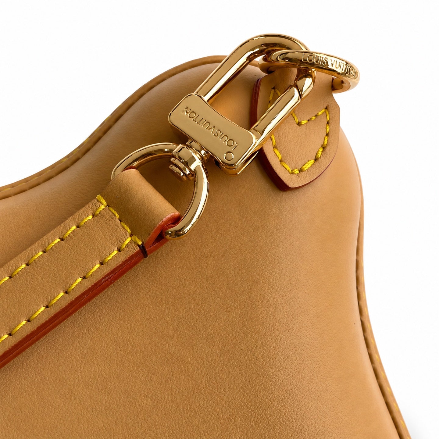 Louis Vuitton Mini Canvas Leather Handbag