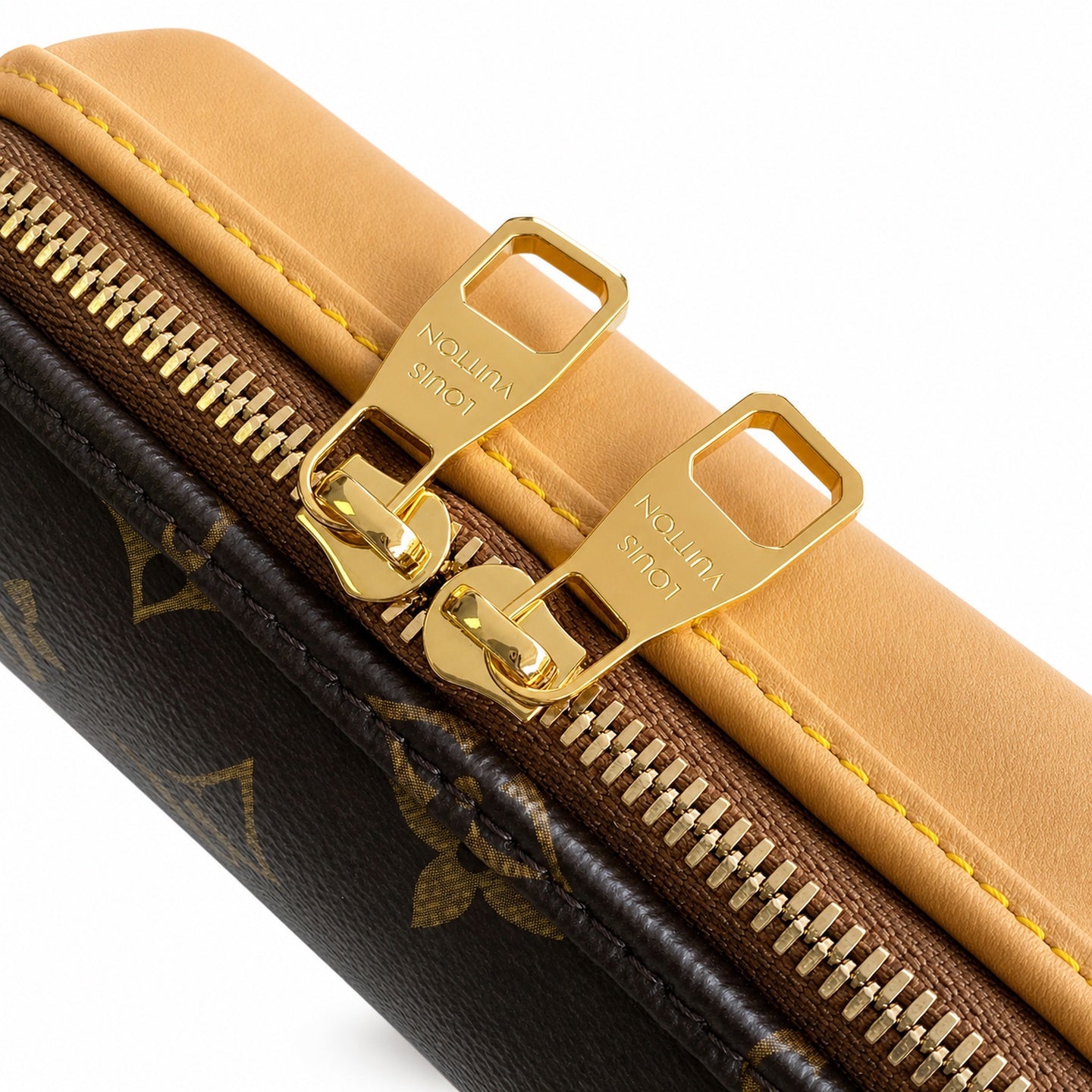Louis Vuitton Mini Canvas Leather Handbag