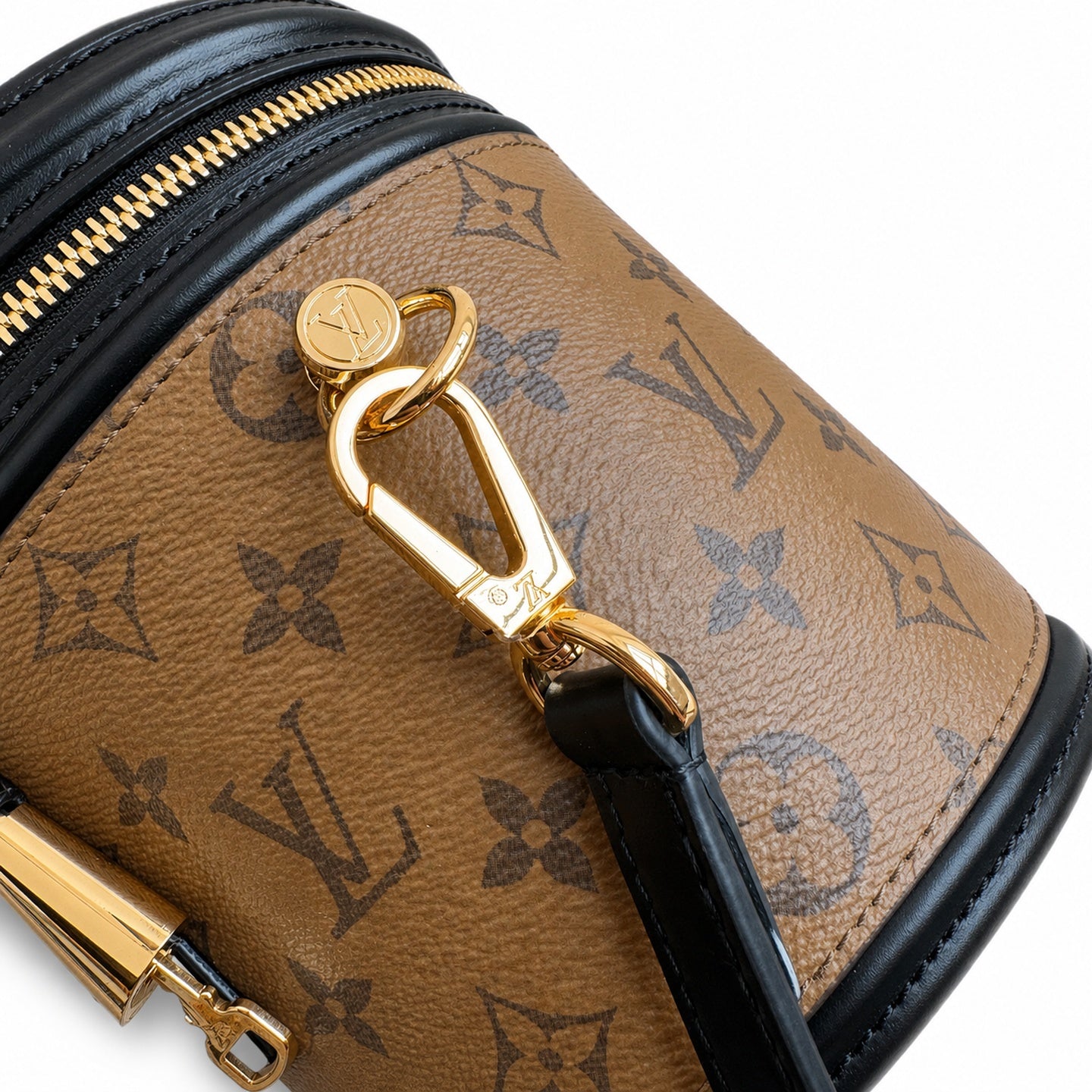 Louis Vuitton Women's Small Canvas Leather Yellow Handbag