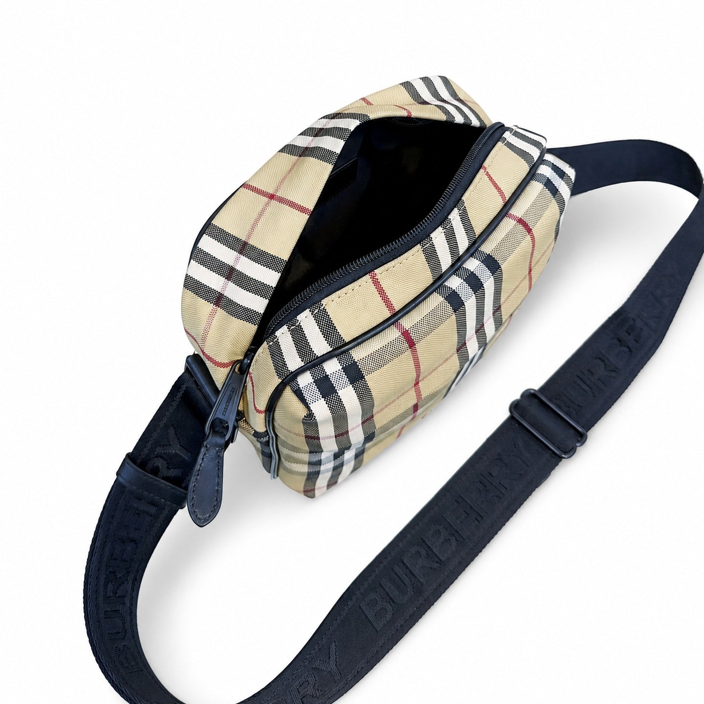 Burberry Recycled Nylon Messenger Bag