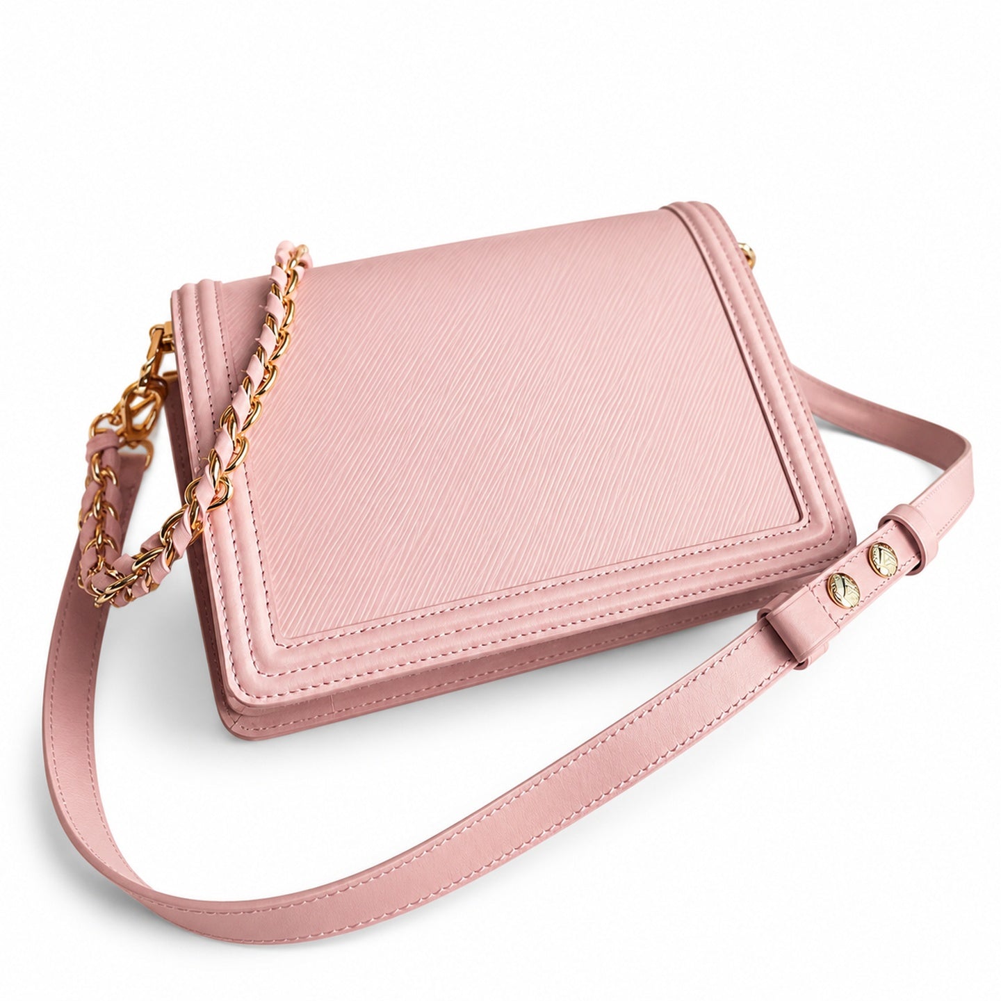Louis Vuitton Dauphine Medium Leather Pink Handbag