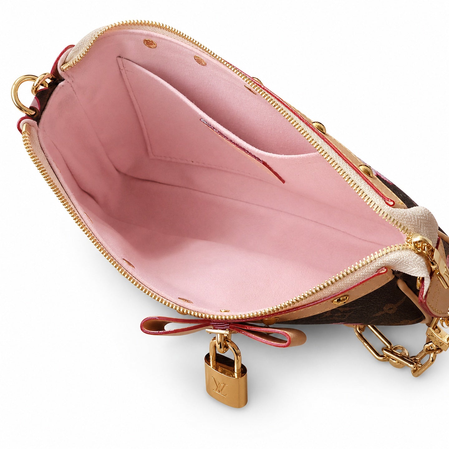 Louis Vuitton Takashi Murakami Canvas Leather Handbag