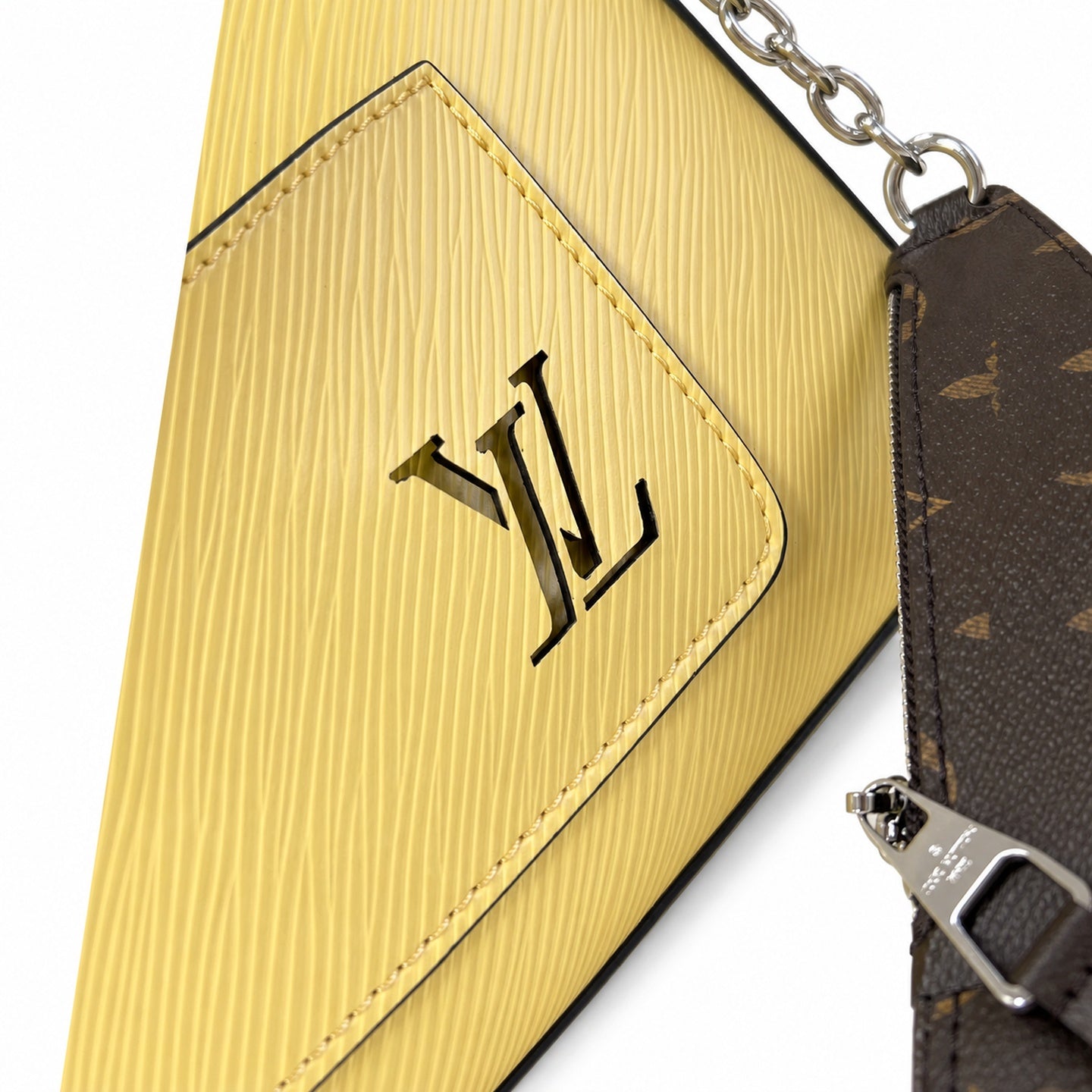 Louis Vuitton Leather Yellow Handbag