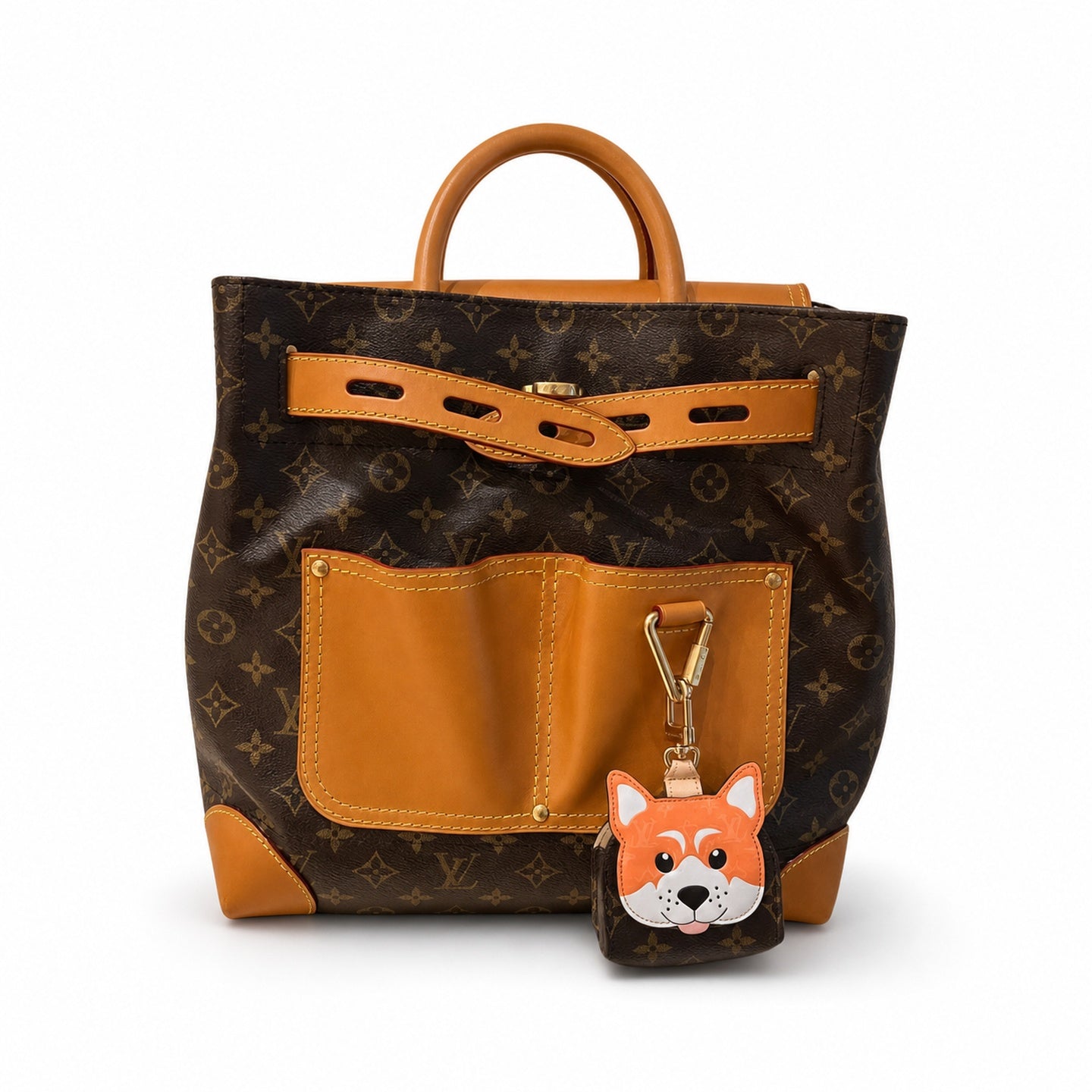 Louis Vuitton Leather Brown Handbag