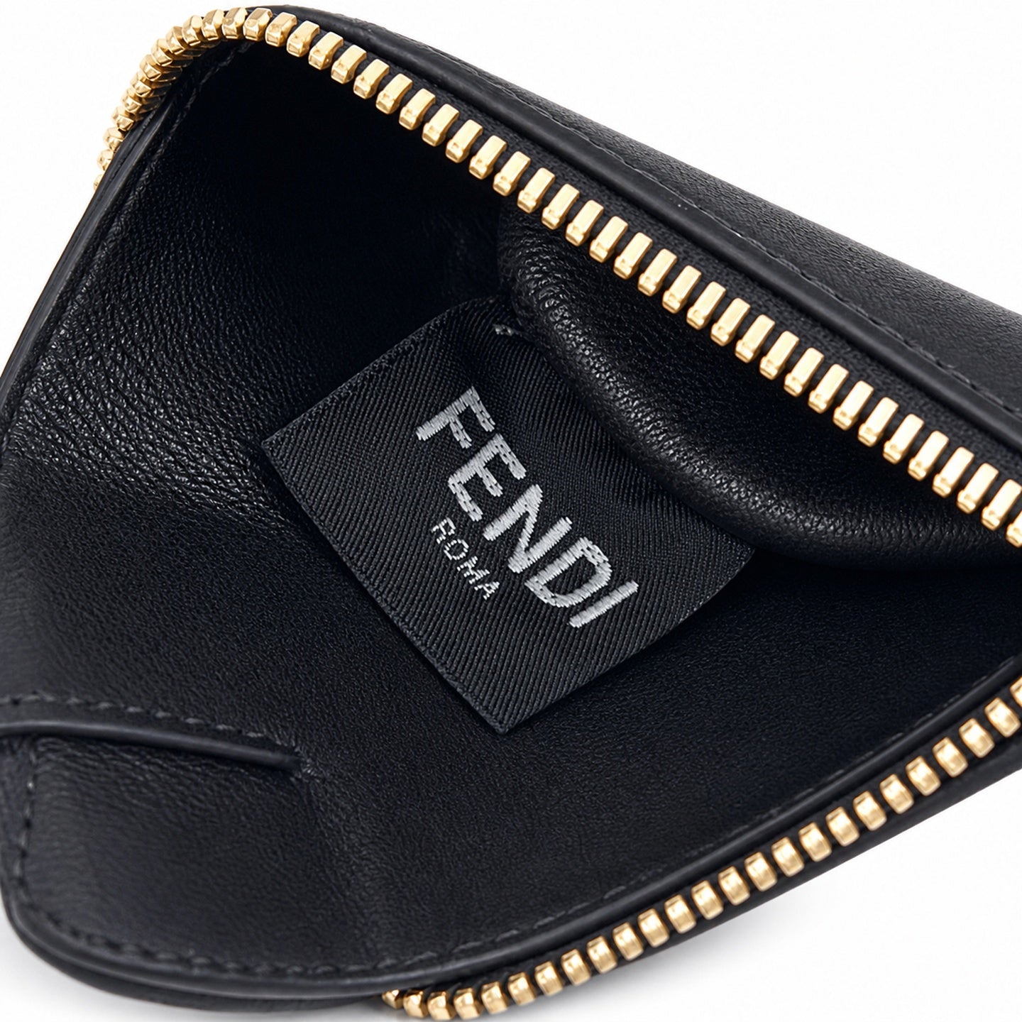 Fendi Fendigraphy Mini Leather Brown Shoulder Bag