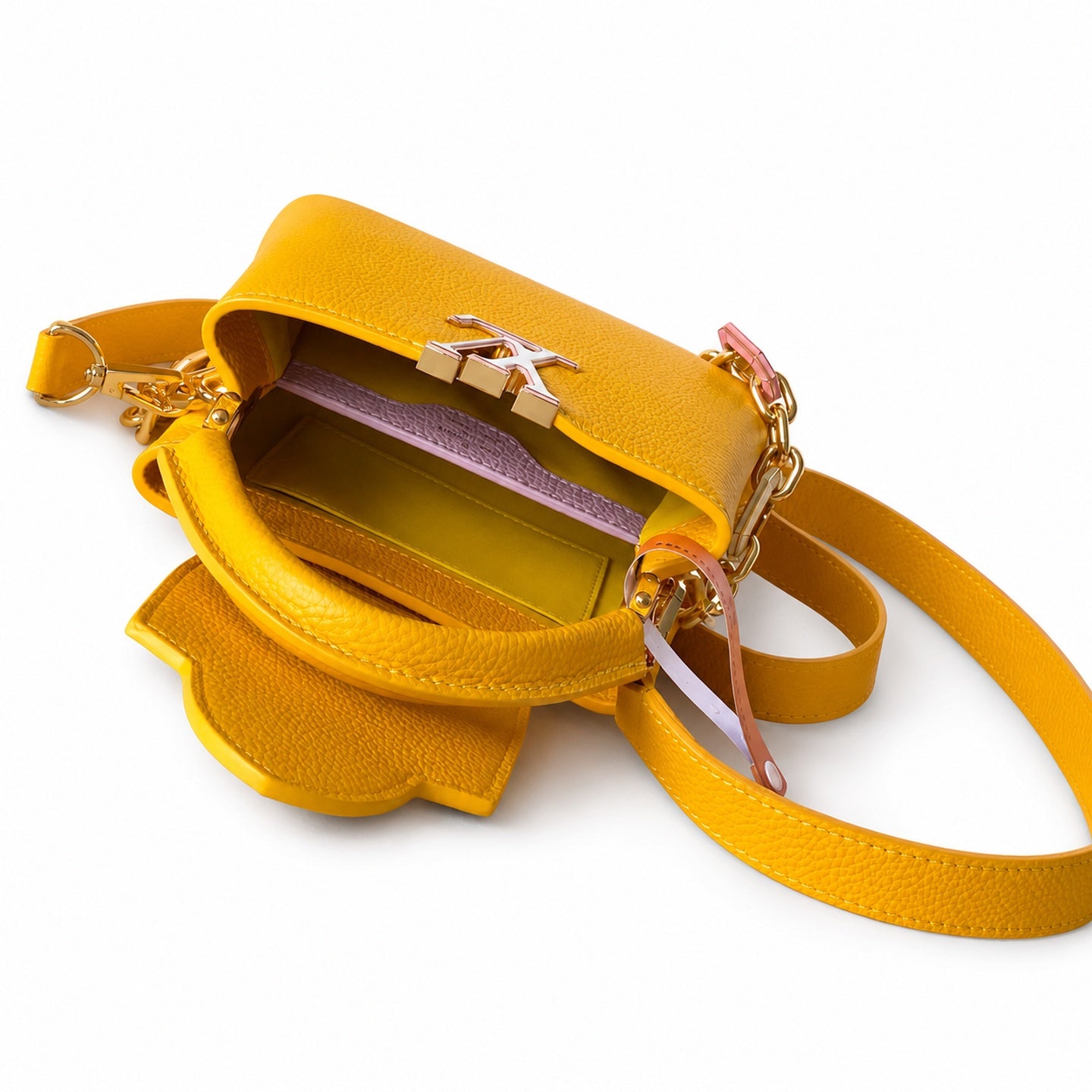 Louis Vuitton Capucines Small Leather Handbag