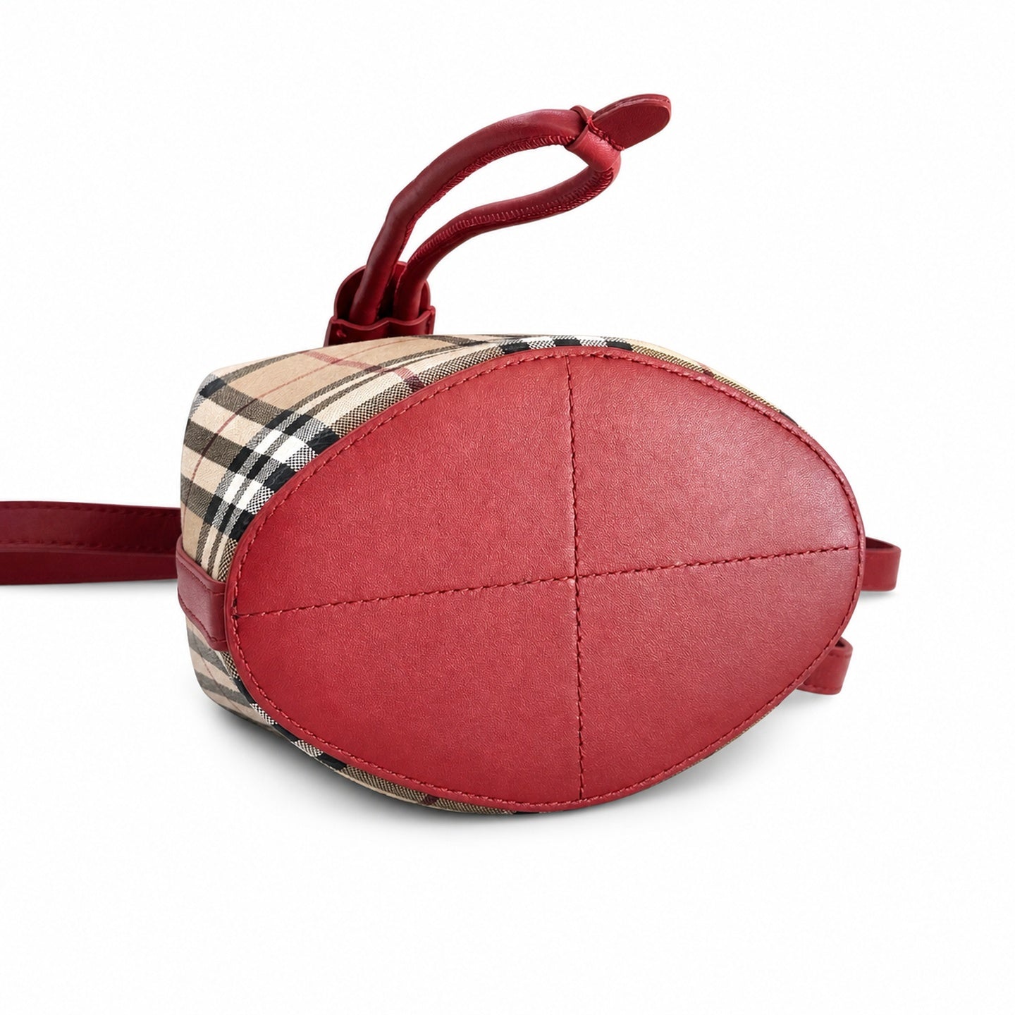 Burberry Mini Cotton Check Bag