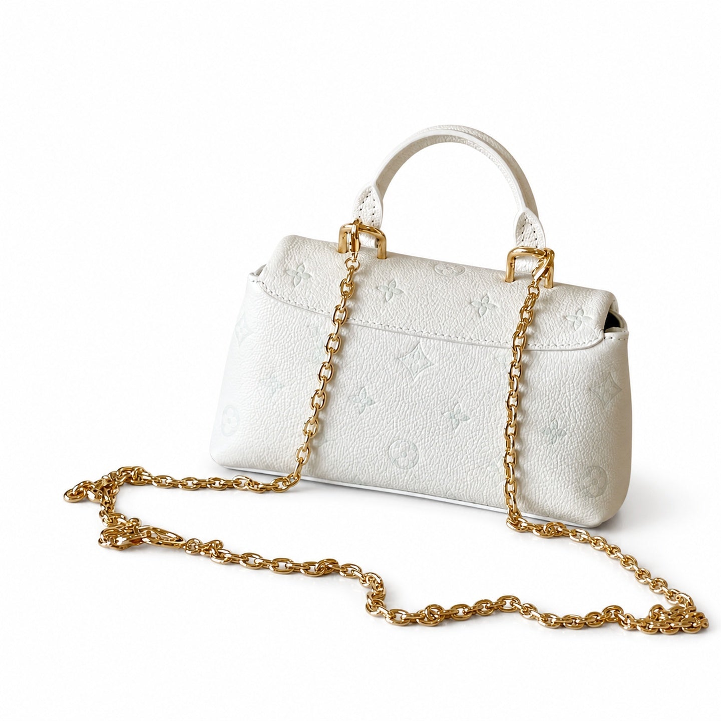 Louis Vuitton Madeleine Leather Green Handbag