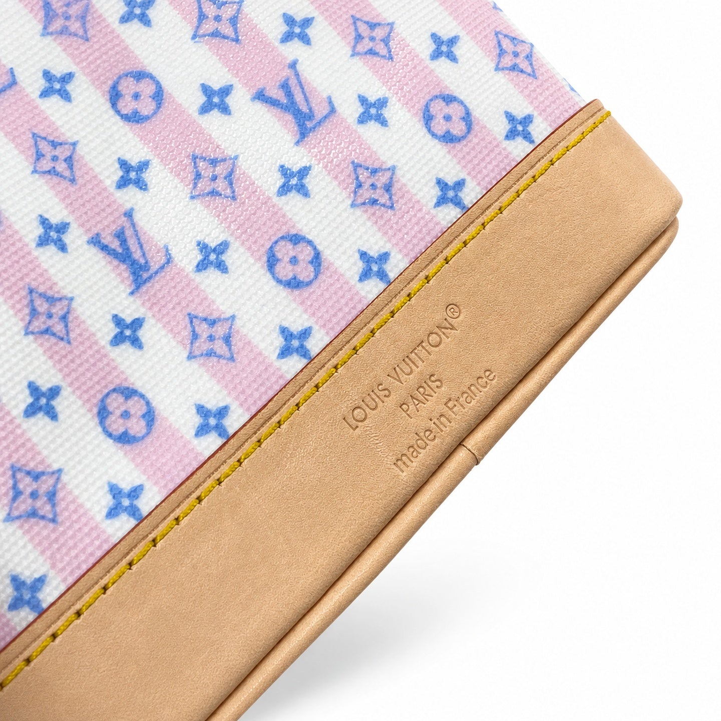 Louis Vuitton Noe Canvas Leather Pink Handbag