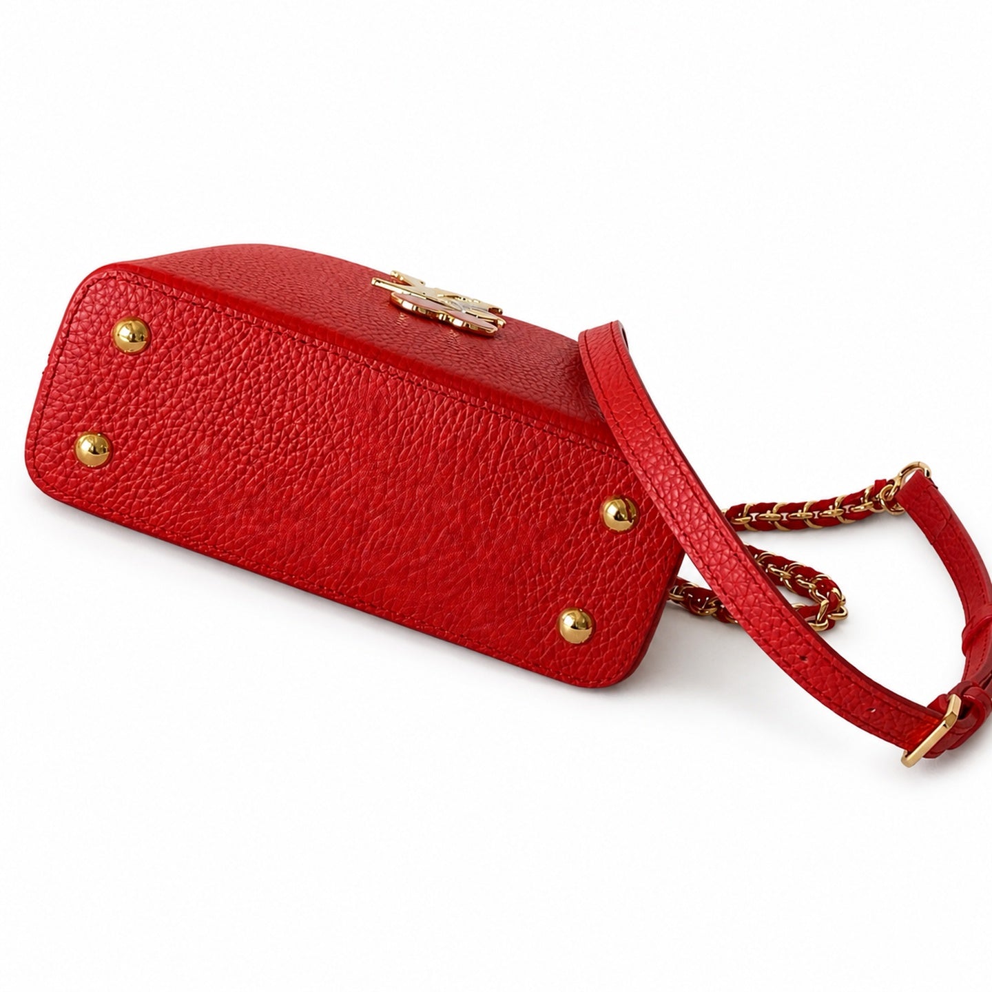 Louis Vuitton Takashi Murakami Mini Denim Leather Black Red Handbag