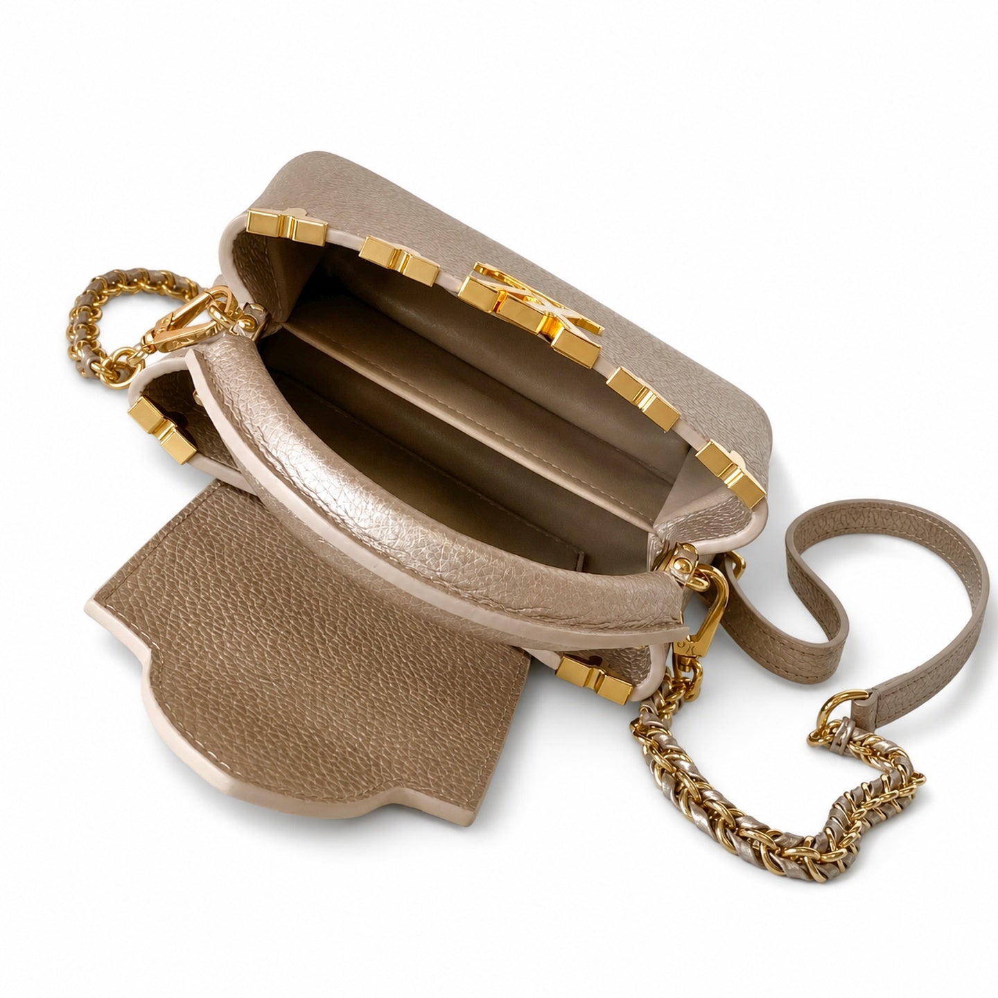 Louis Vuitton Capucines Mini Leather Handbag