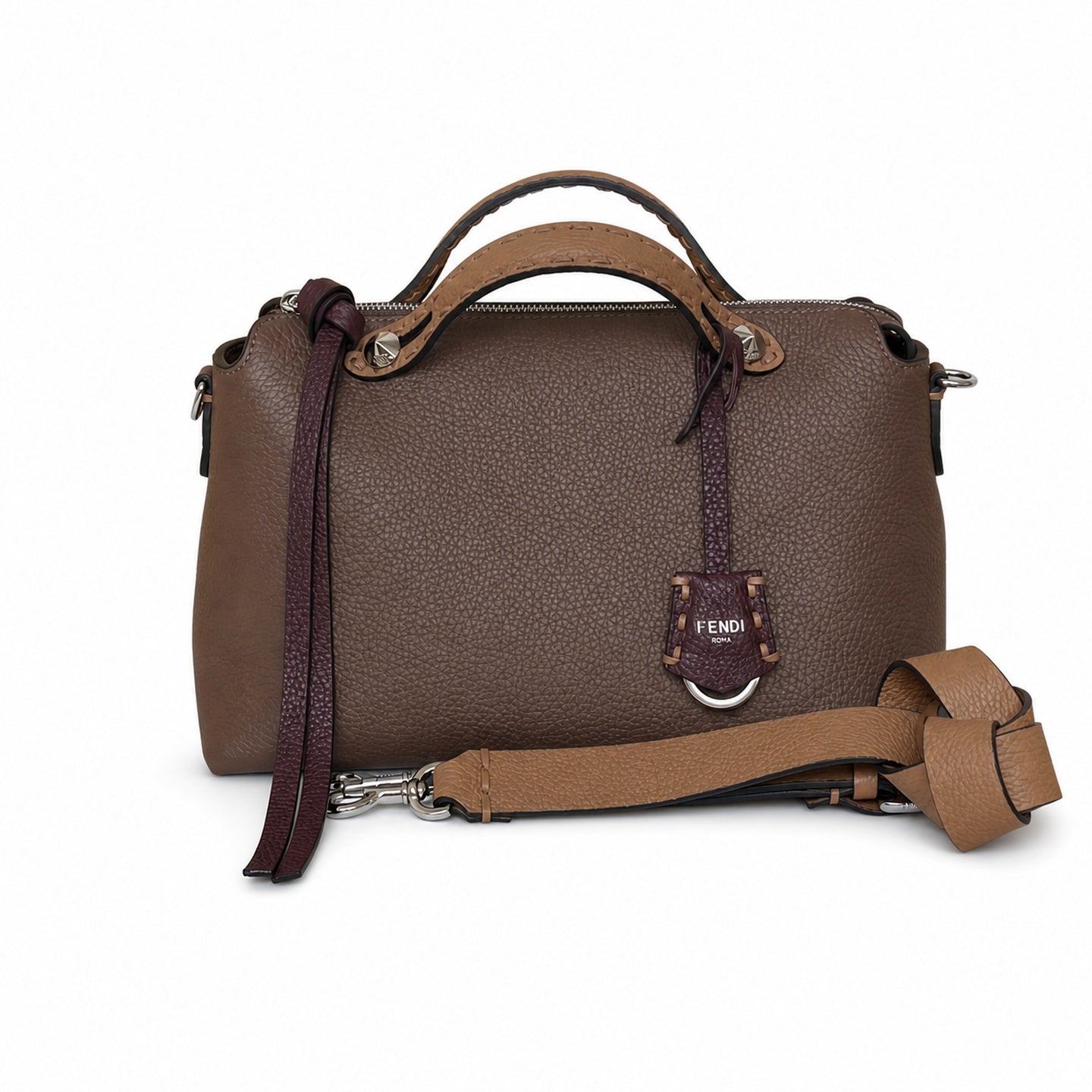Fendi By The Way Selleria Leather Handbag
