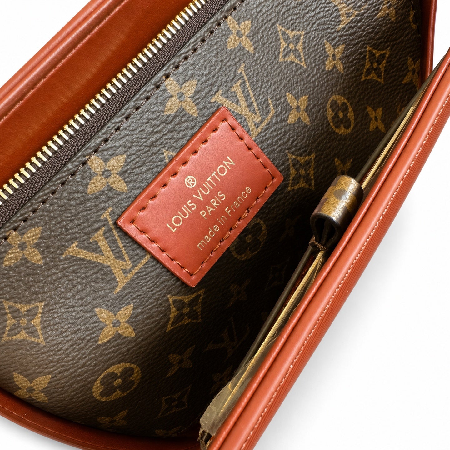 Louis Vuitton Twist Leather Gold Handbag