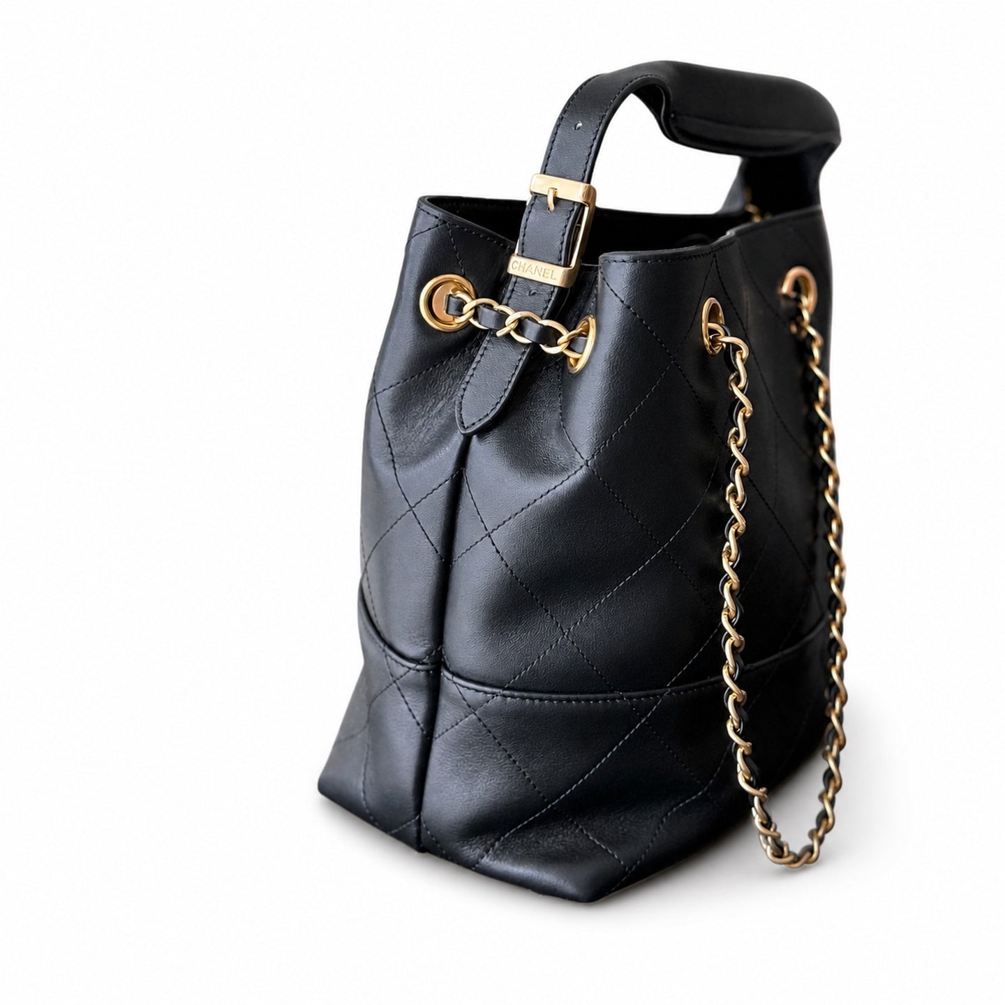 Chanel Large Suede Leather Bag