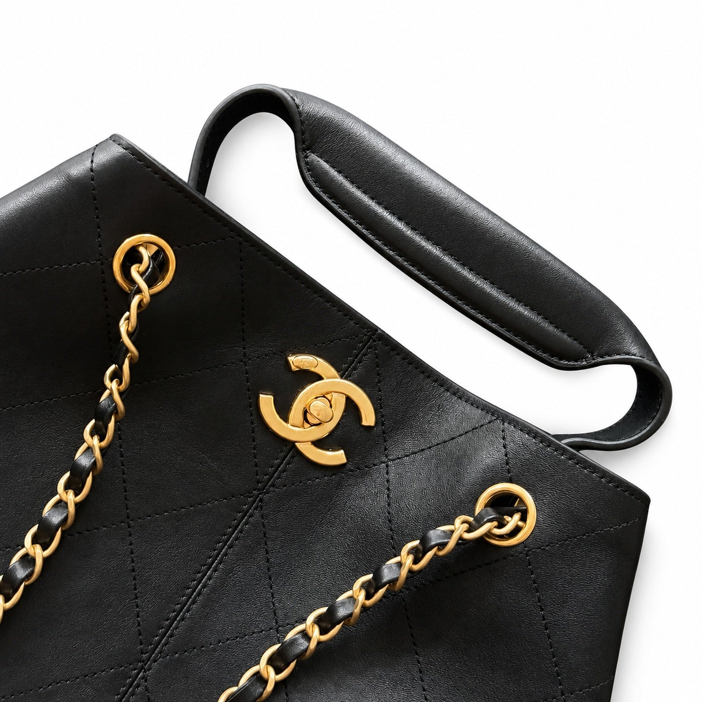Chanel Small Suede Leather Bag