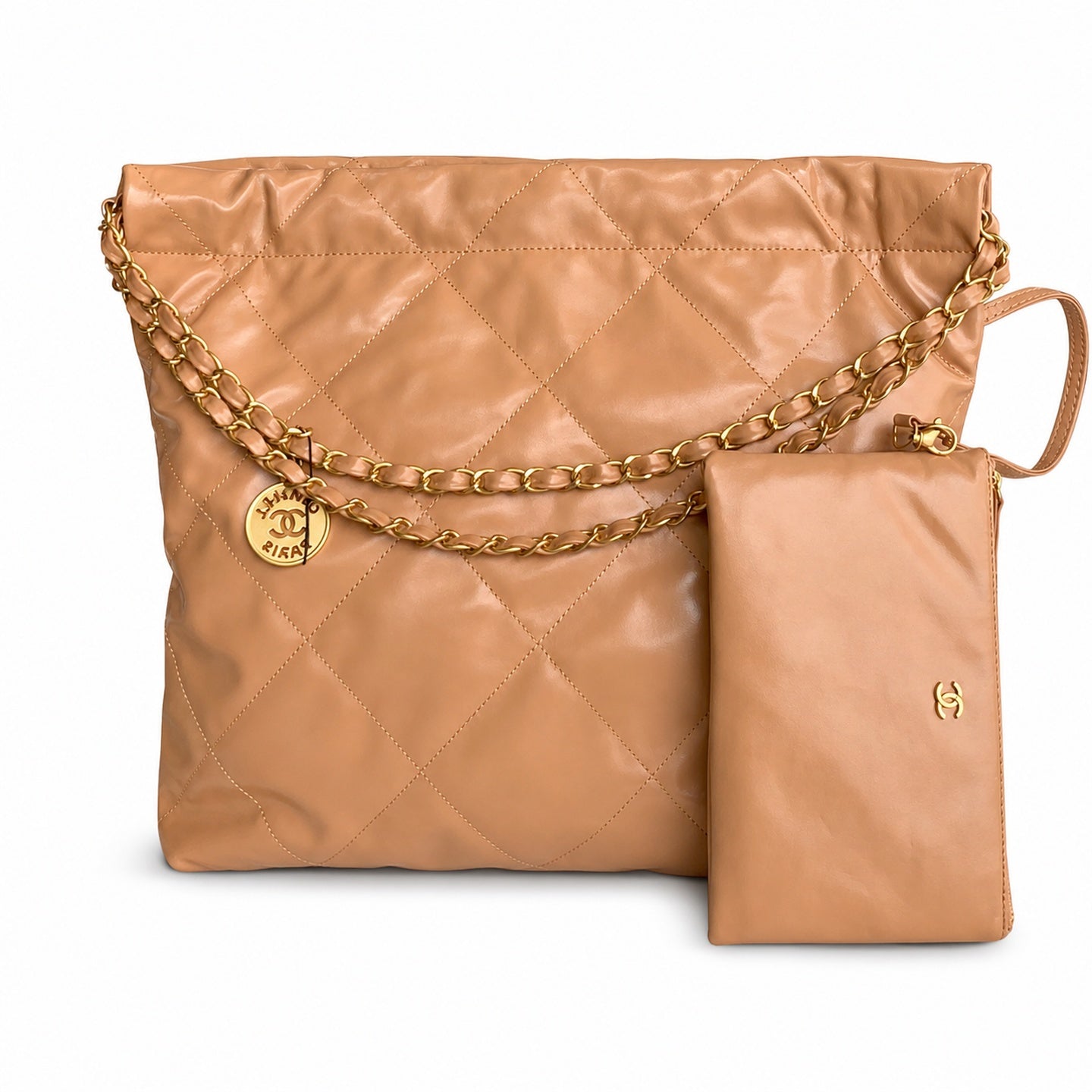 Chanel Large Leather Shopping Bag