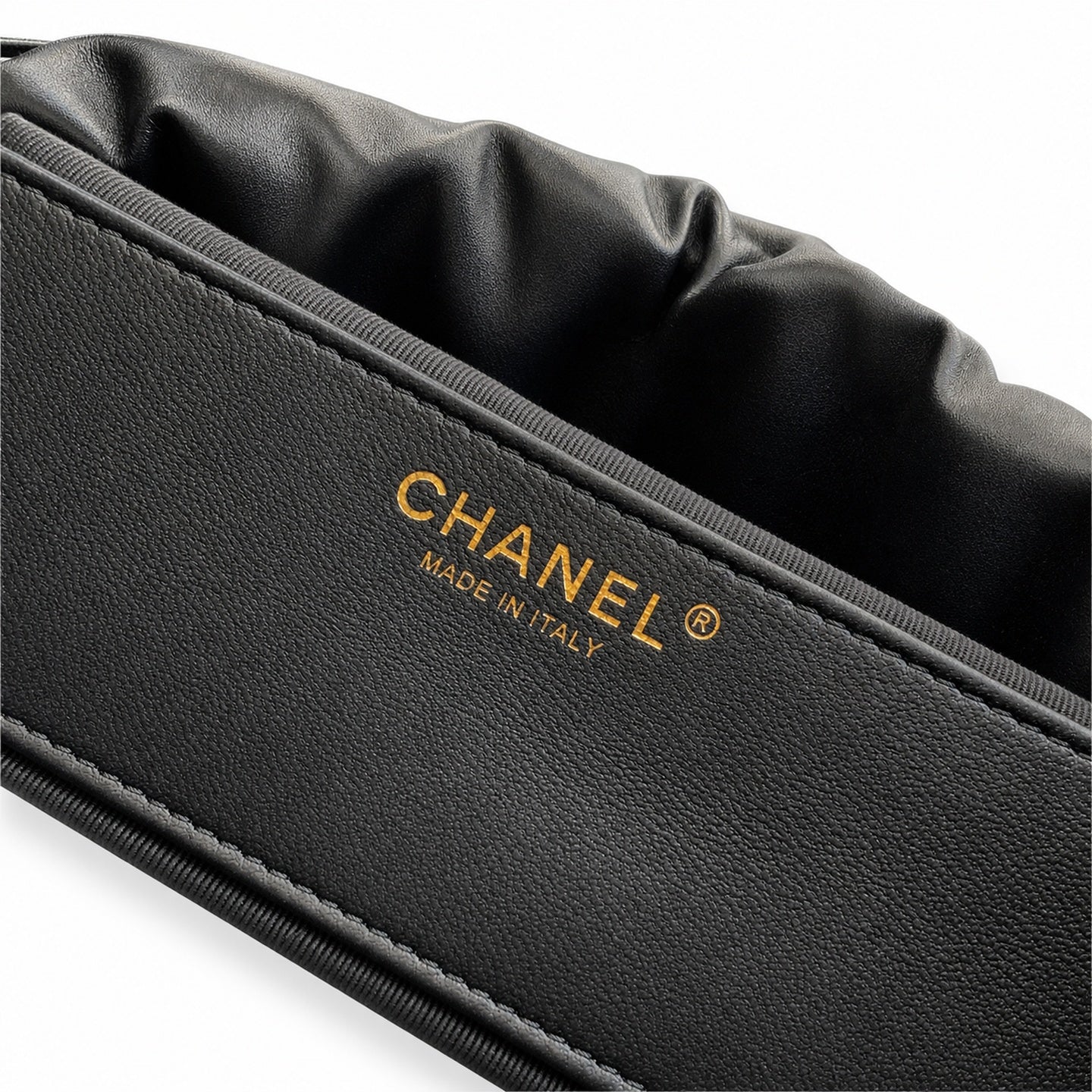Chanel Leather Black Bag