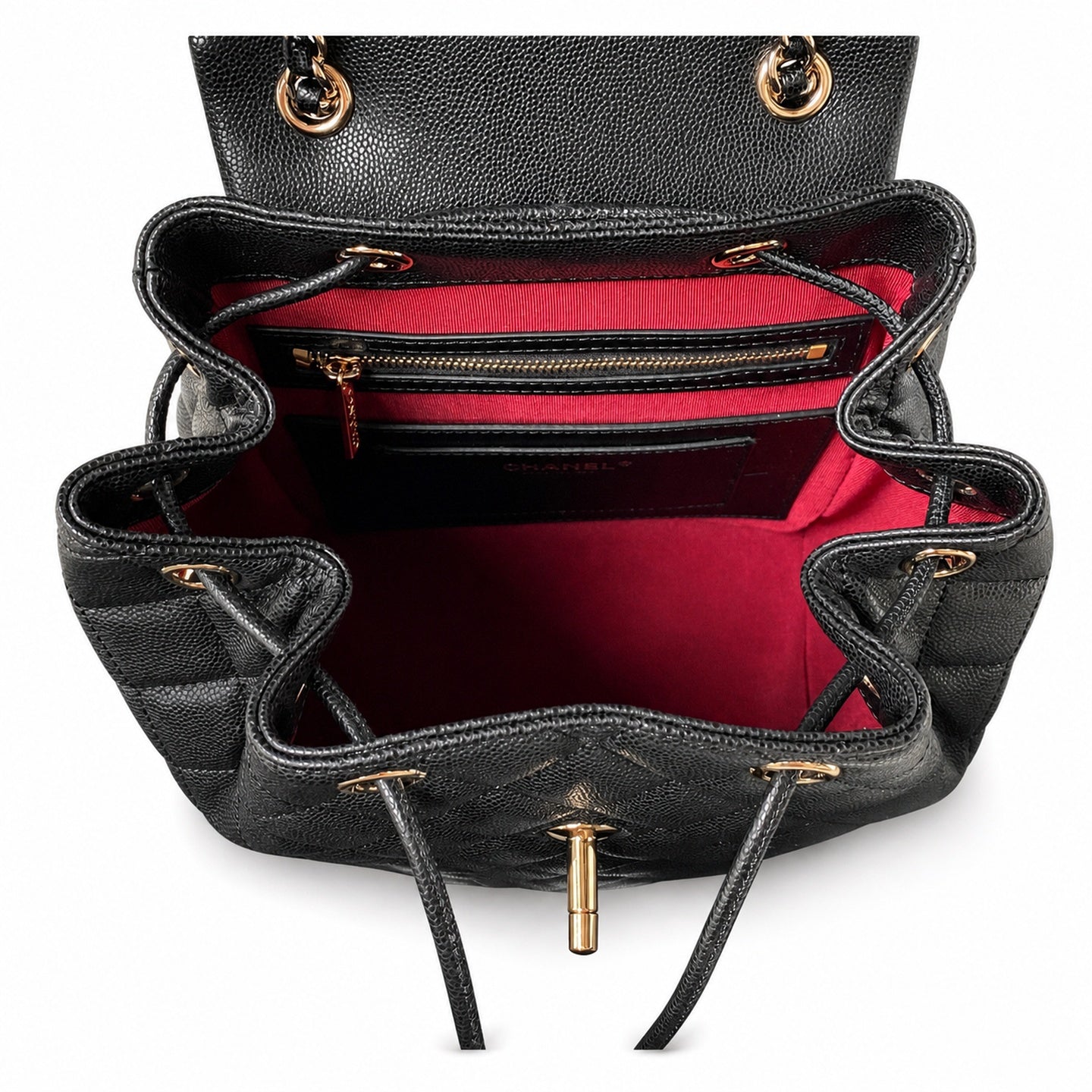 Chanel Large Leather Backpack
