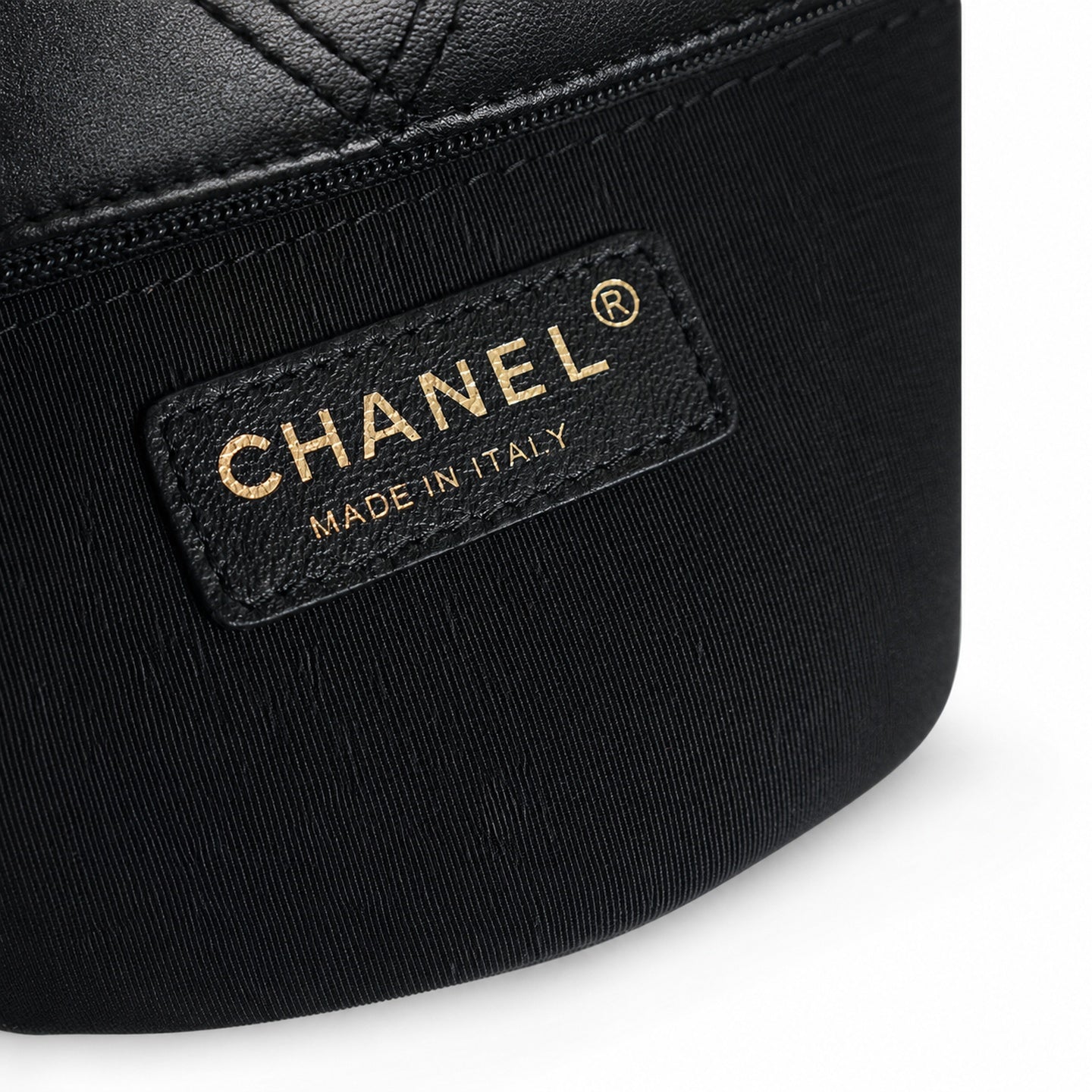 Chanel Cotton Leather Bag