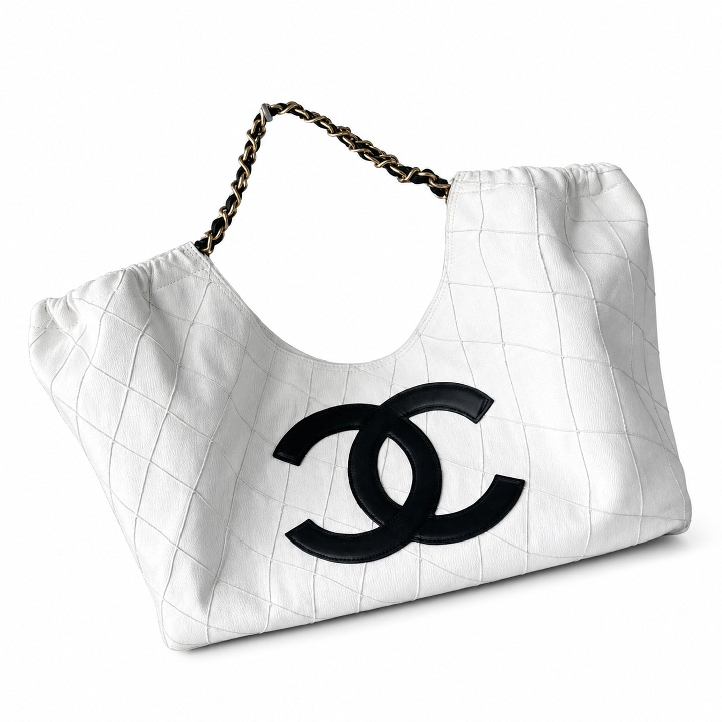 Chanel Large Canvas White Bag