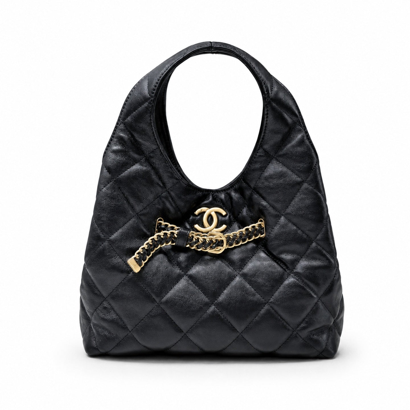 Chanel Leather Hobo Bag