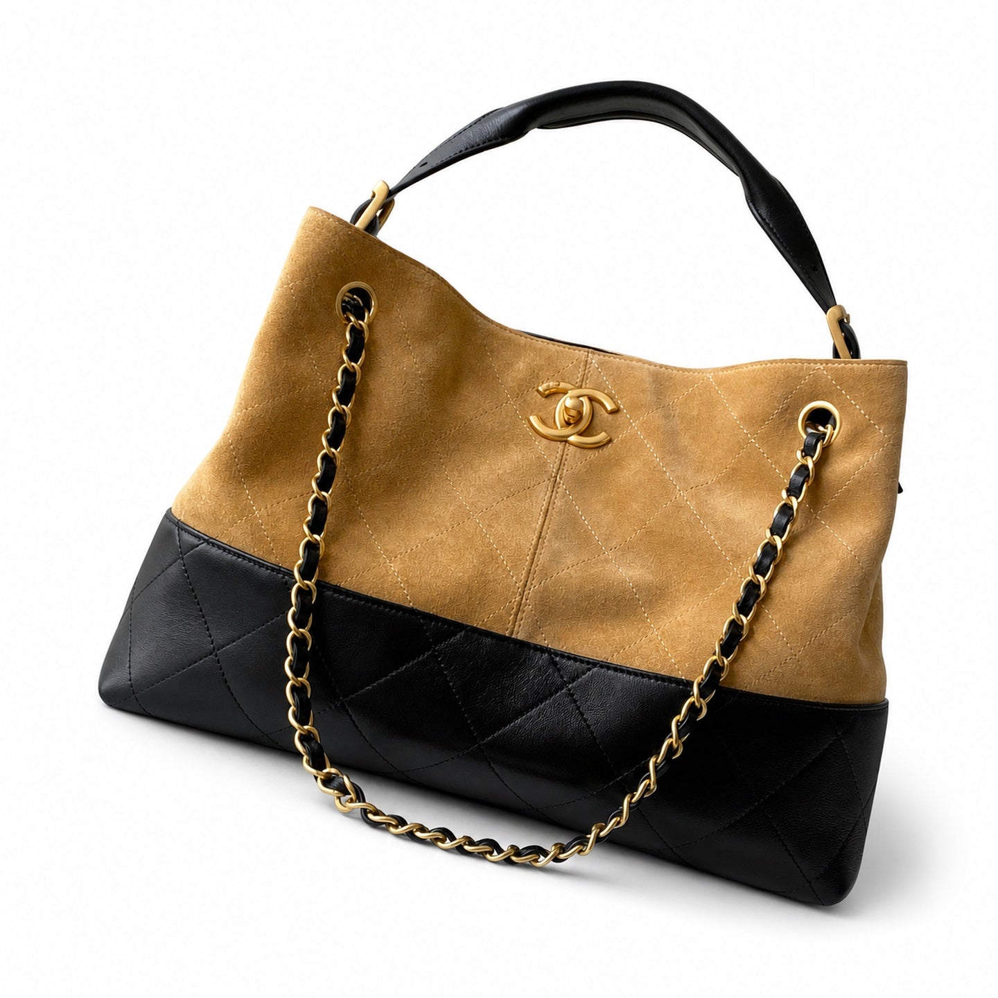 Chanel Large Suede Bag