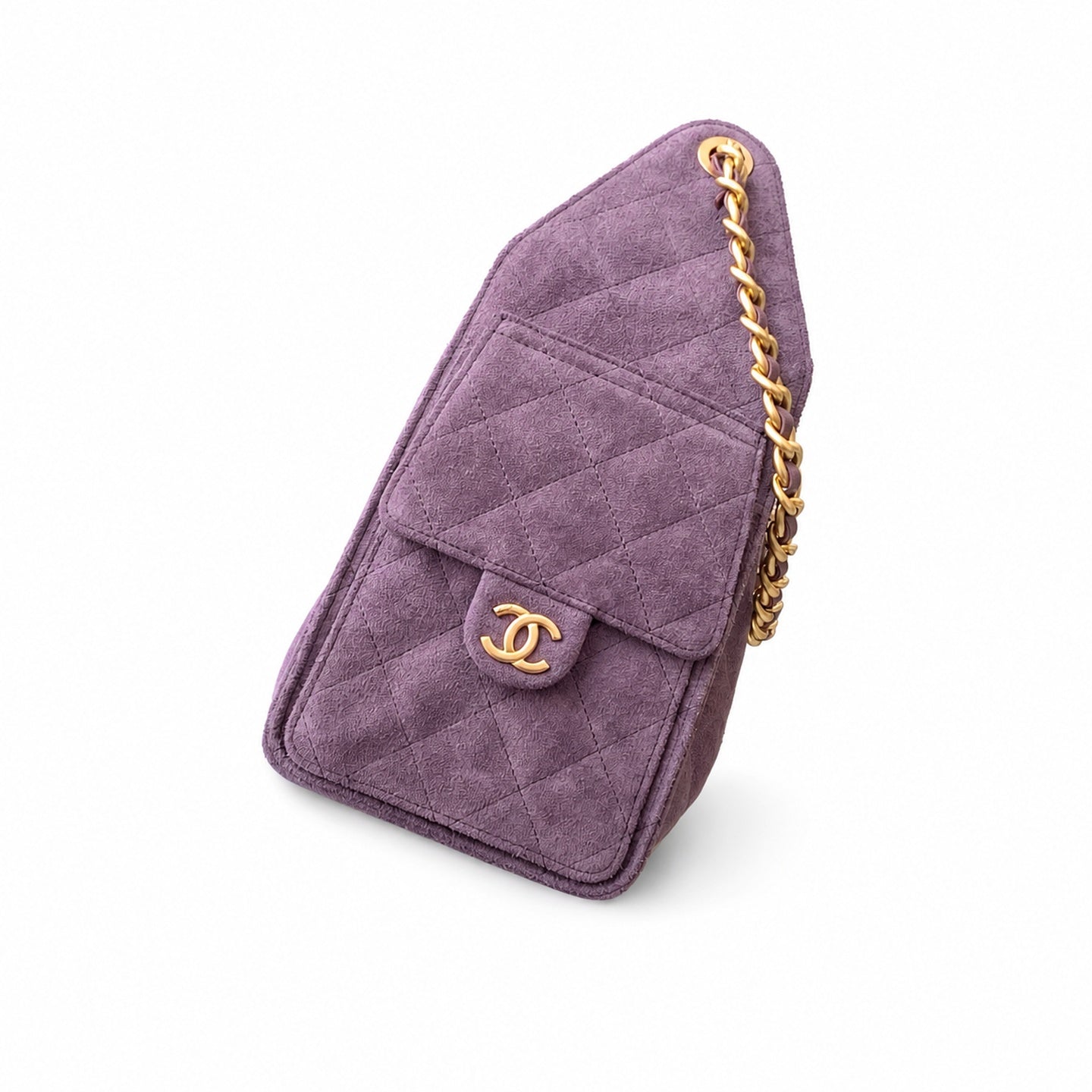 Chanel Small Leather Gold Bag