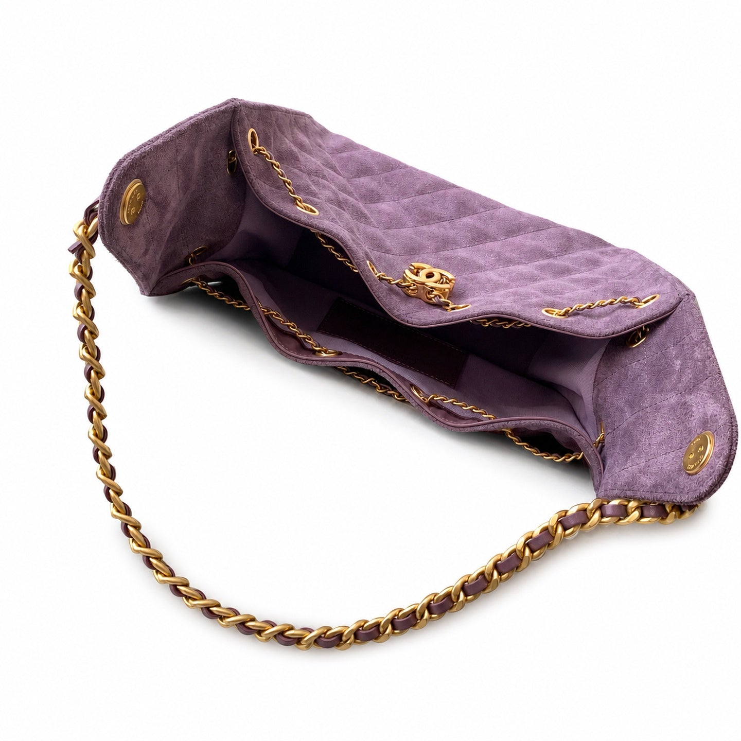 Chanel Small Leather Gold Bag