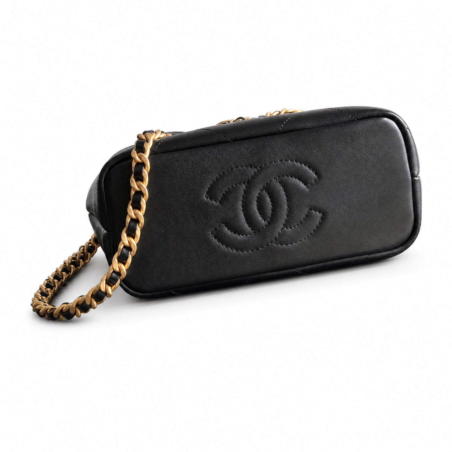 Chanel Leather Black Bag